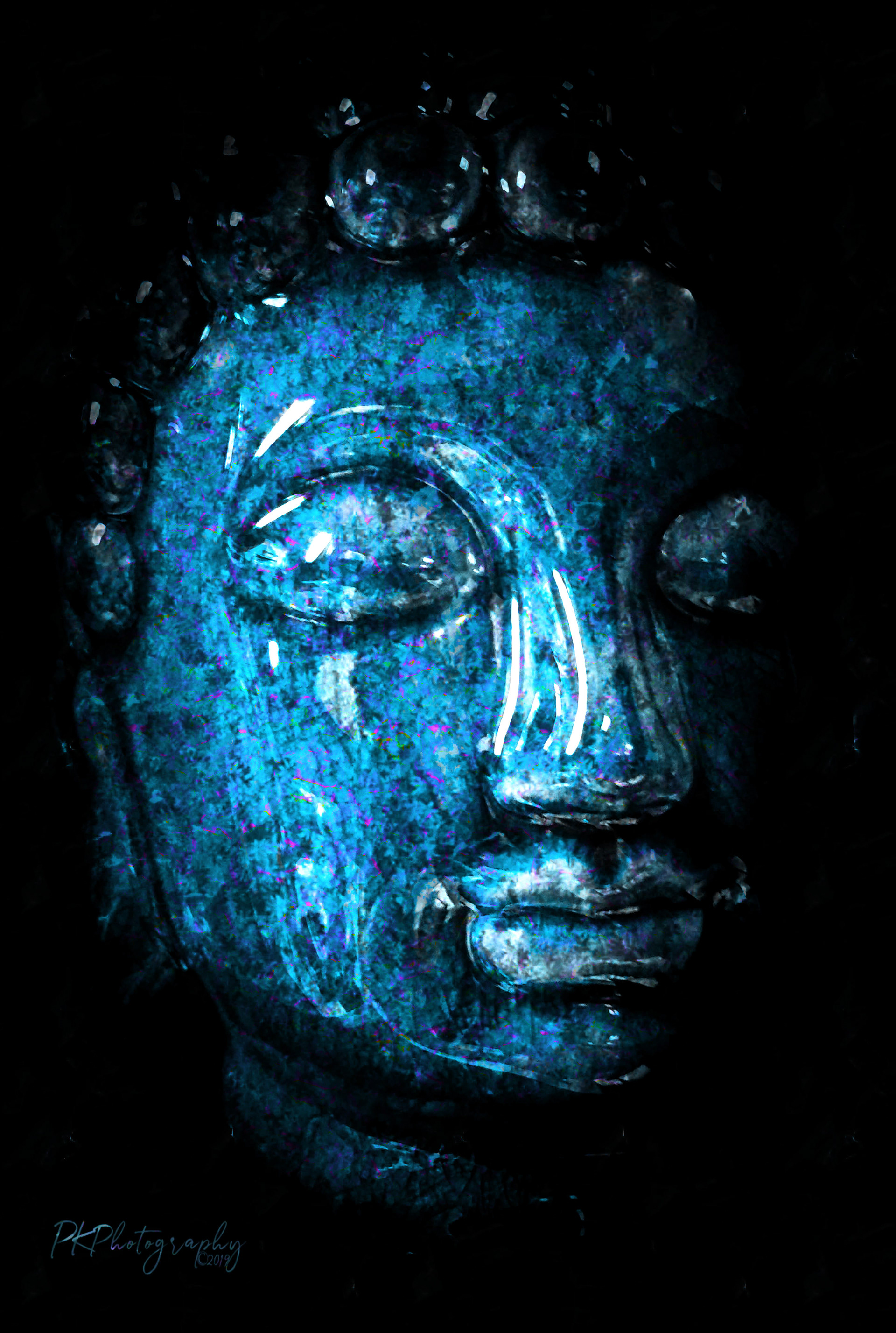 Blue Buddha