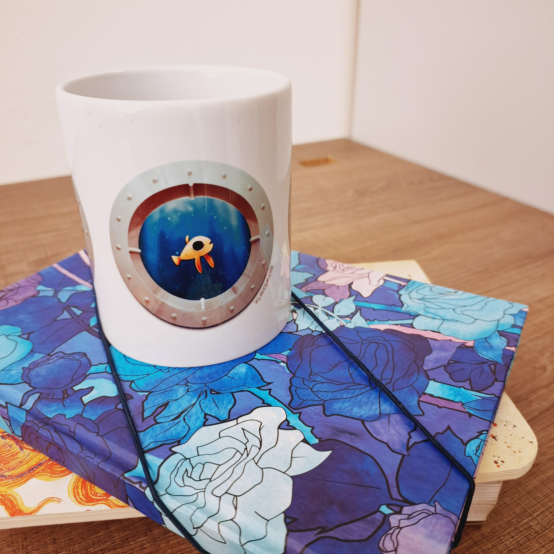 Visão da caneca.