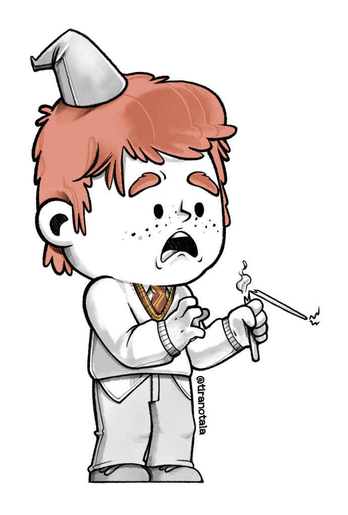 Rony Weasley - Próximo a nascer