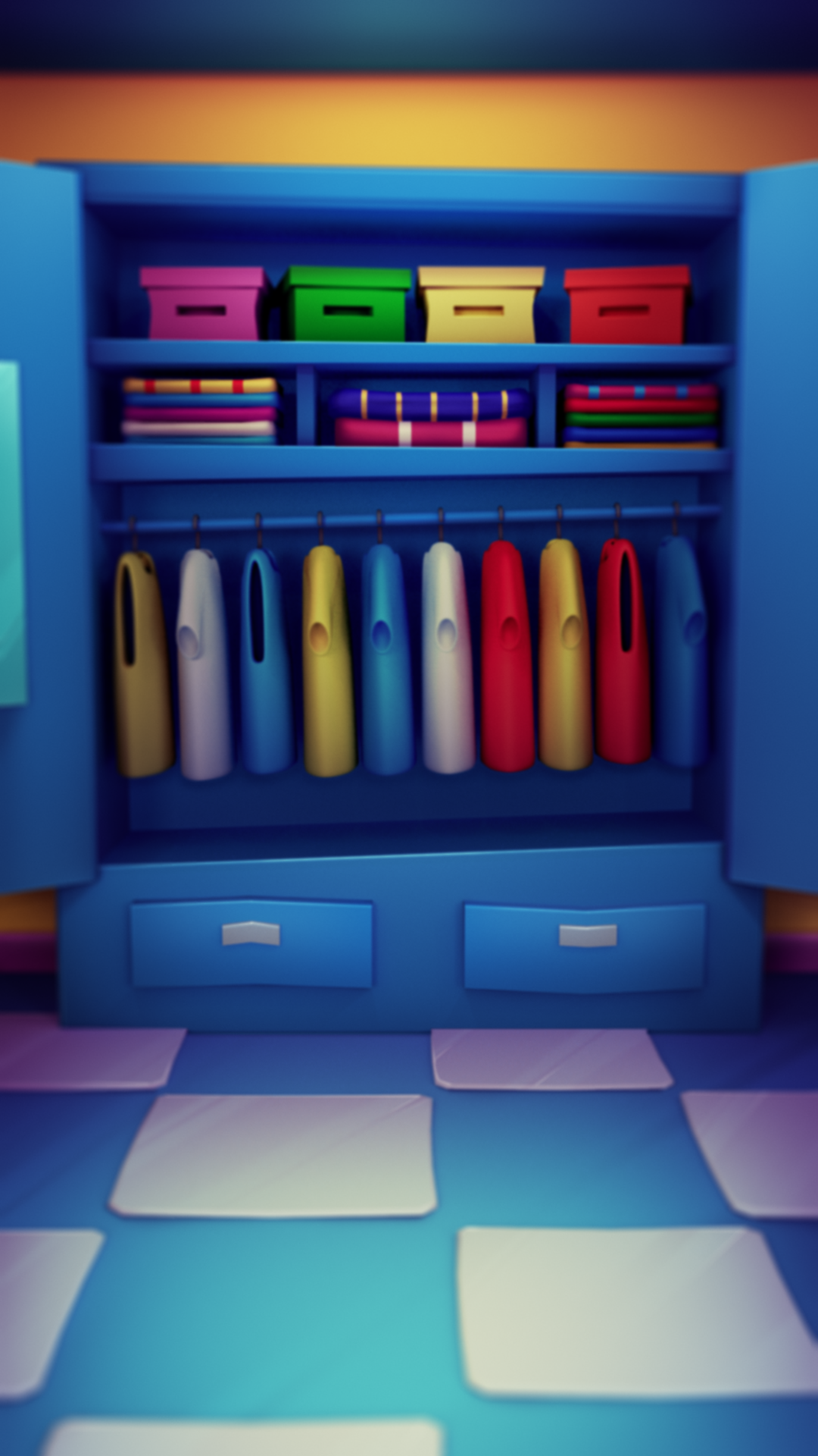 Background da tela de customização