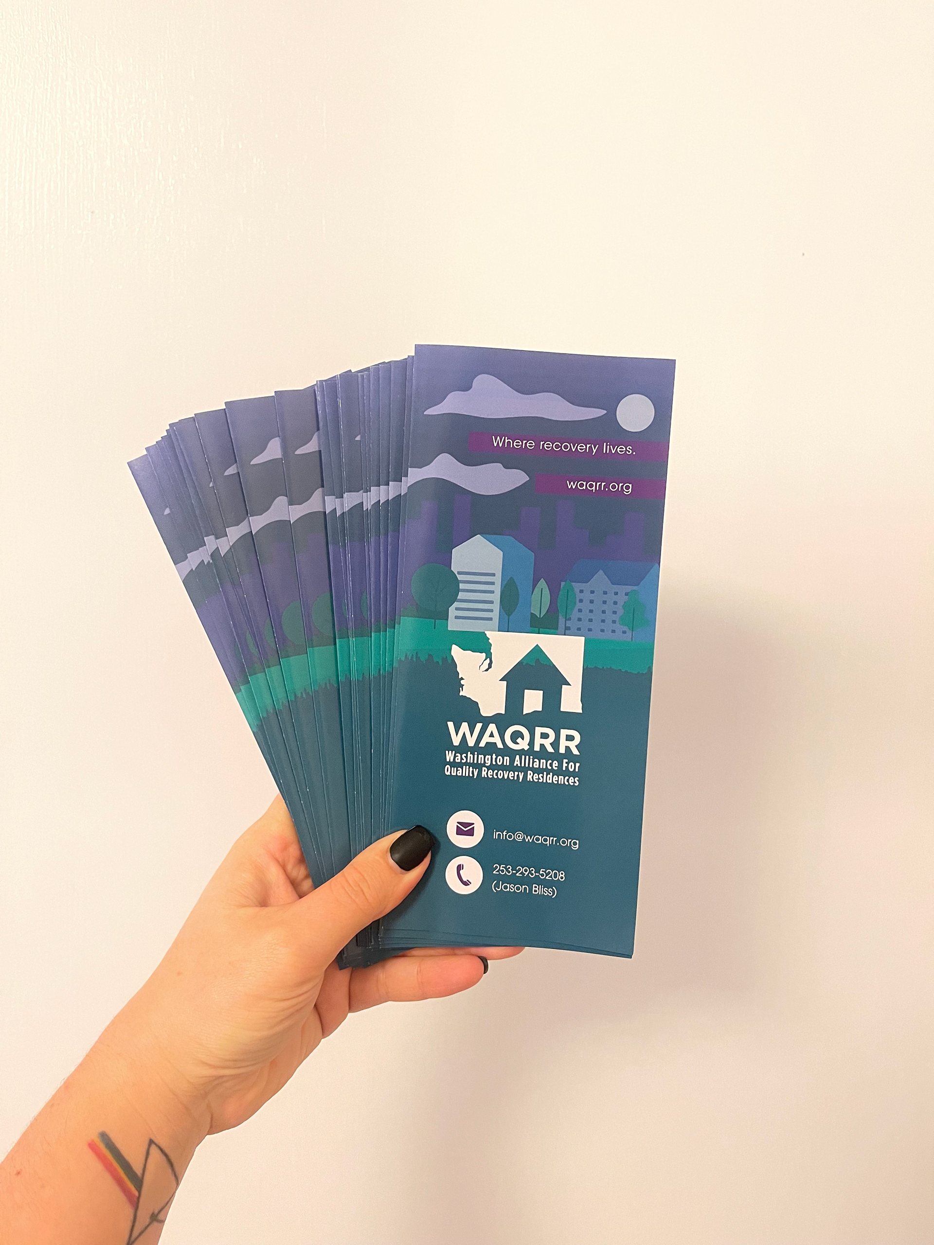 WAQRR Brochure Stack
