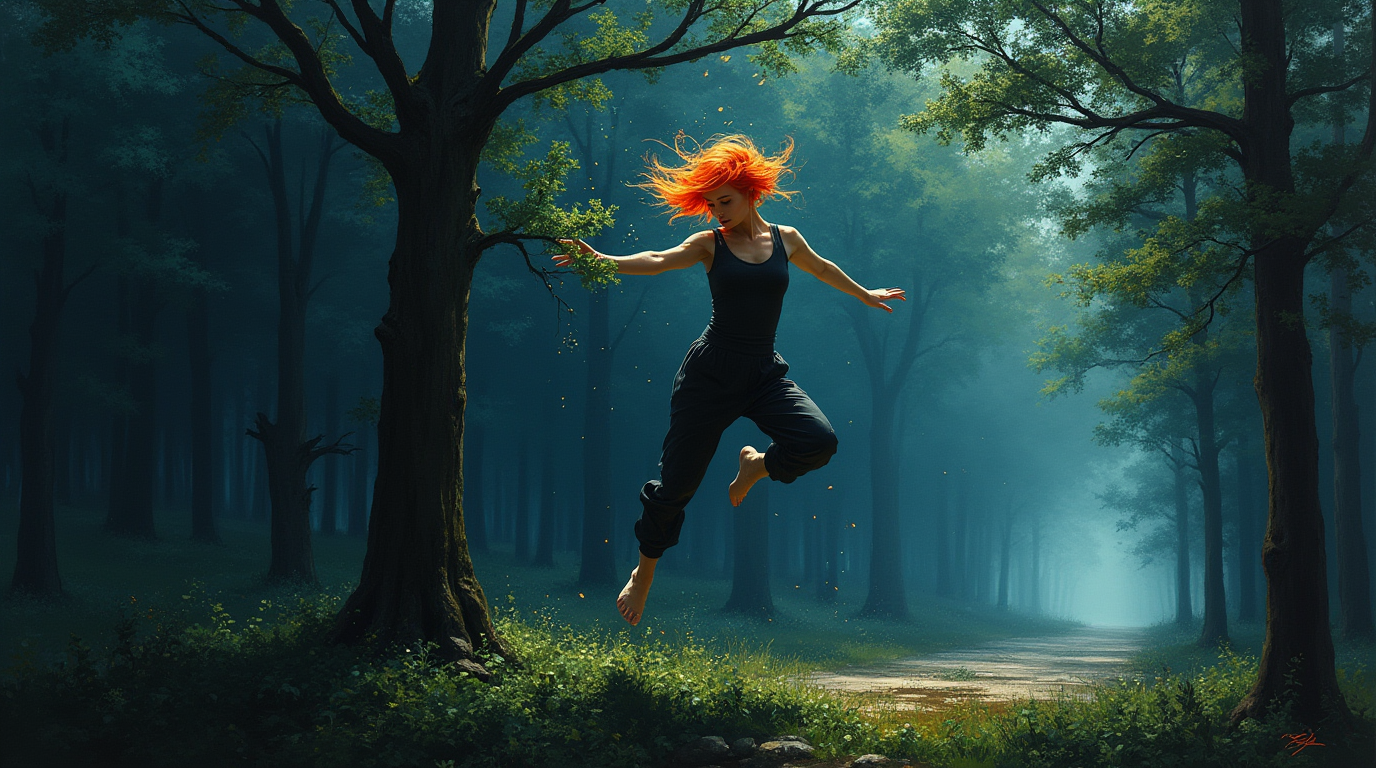 Levitating Dancer