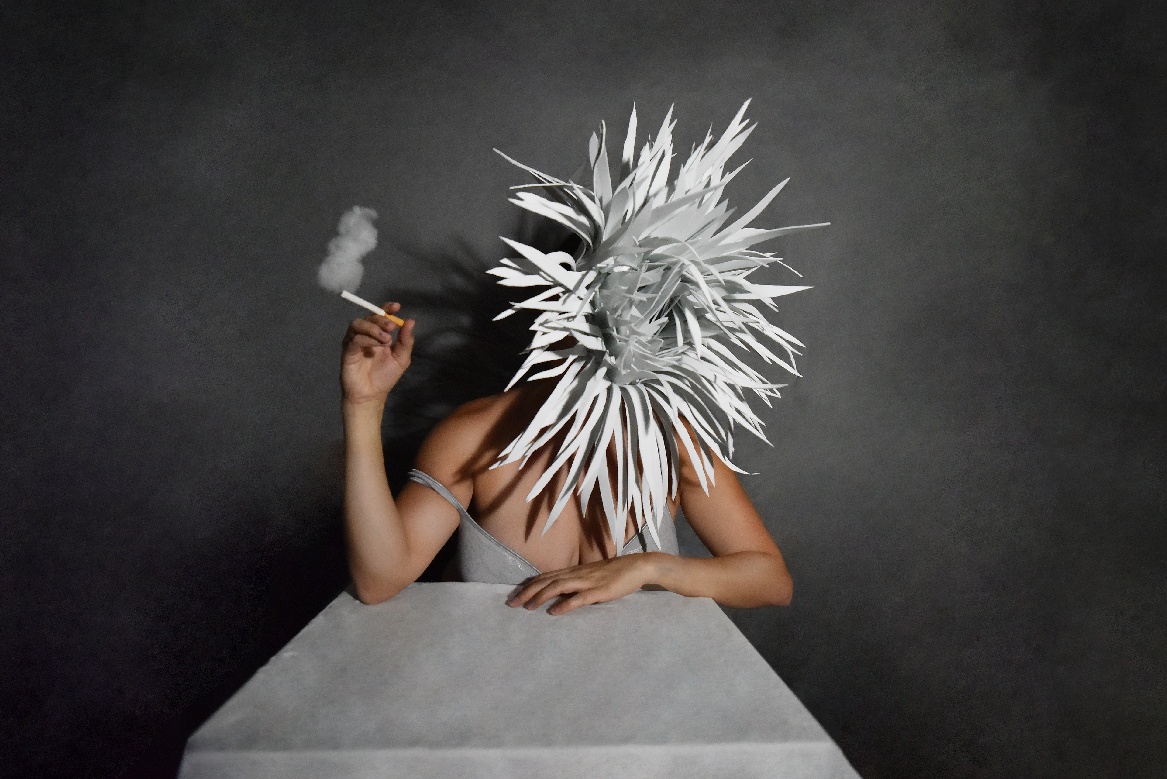 And I am gone, and my skin is thistle.