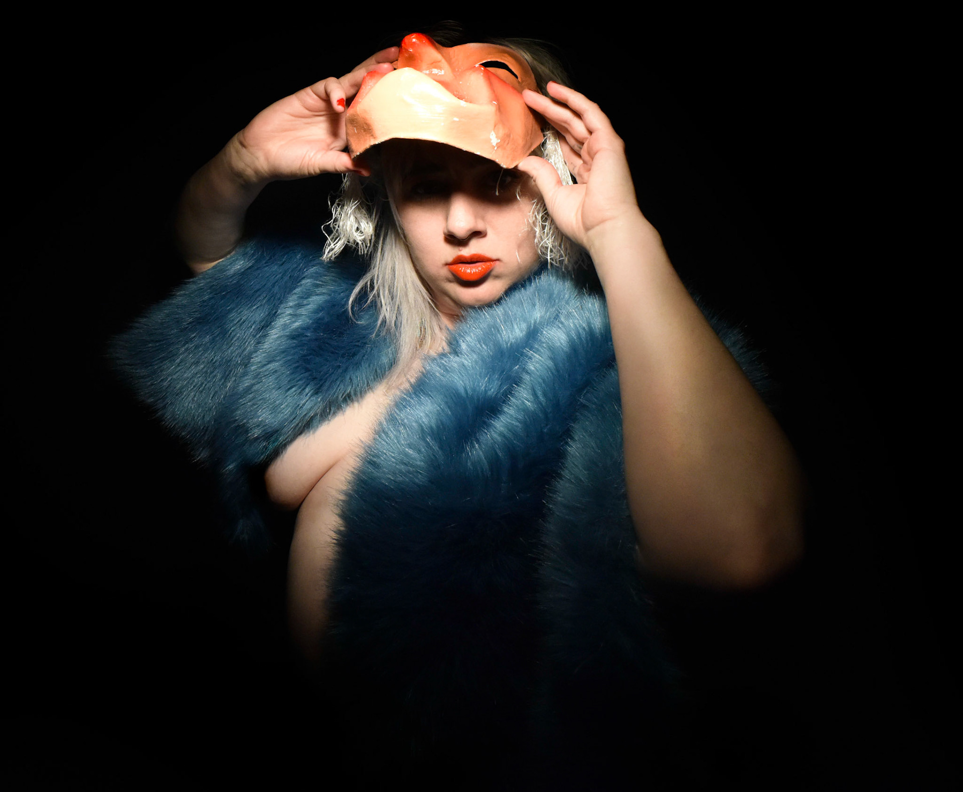 You're a mask. Just a false face.