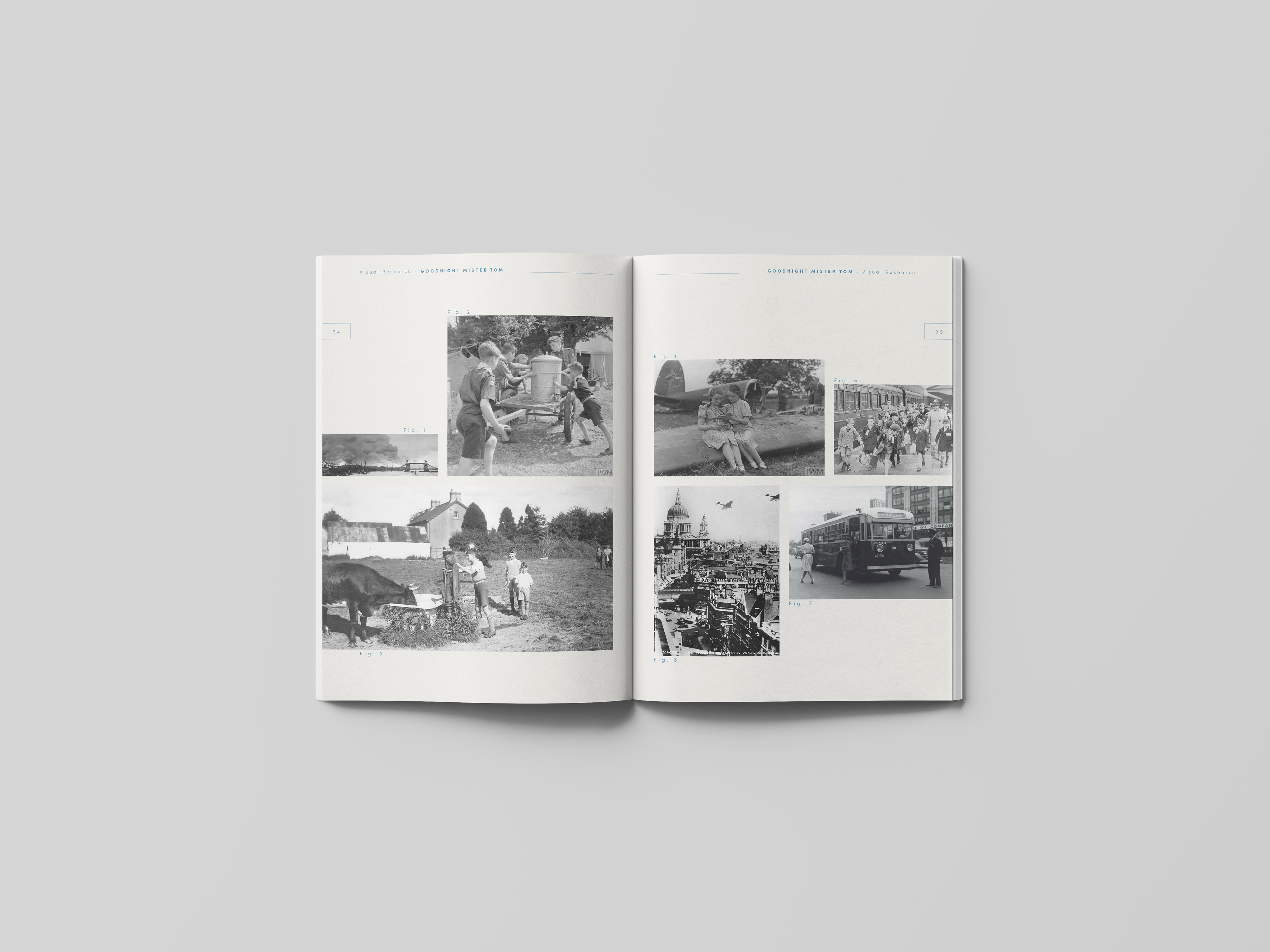 Visual resaearch - photographs from the 1940s/1950s