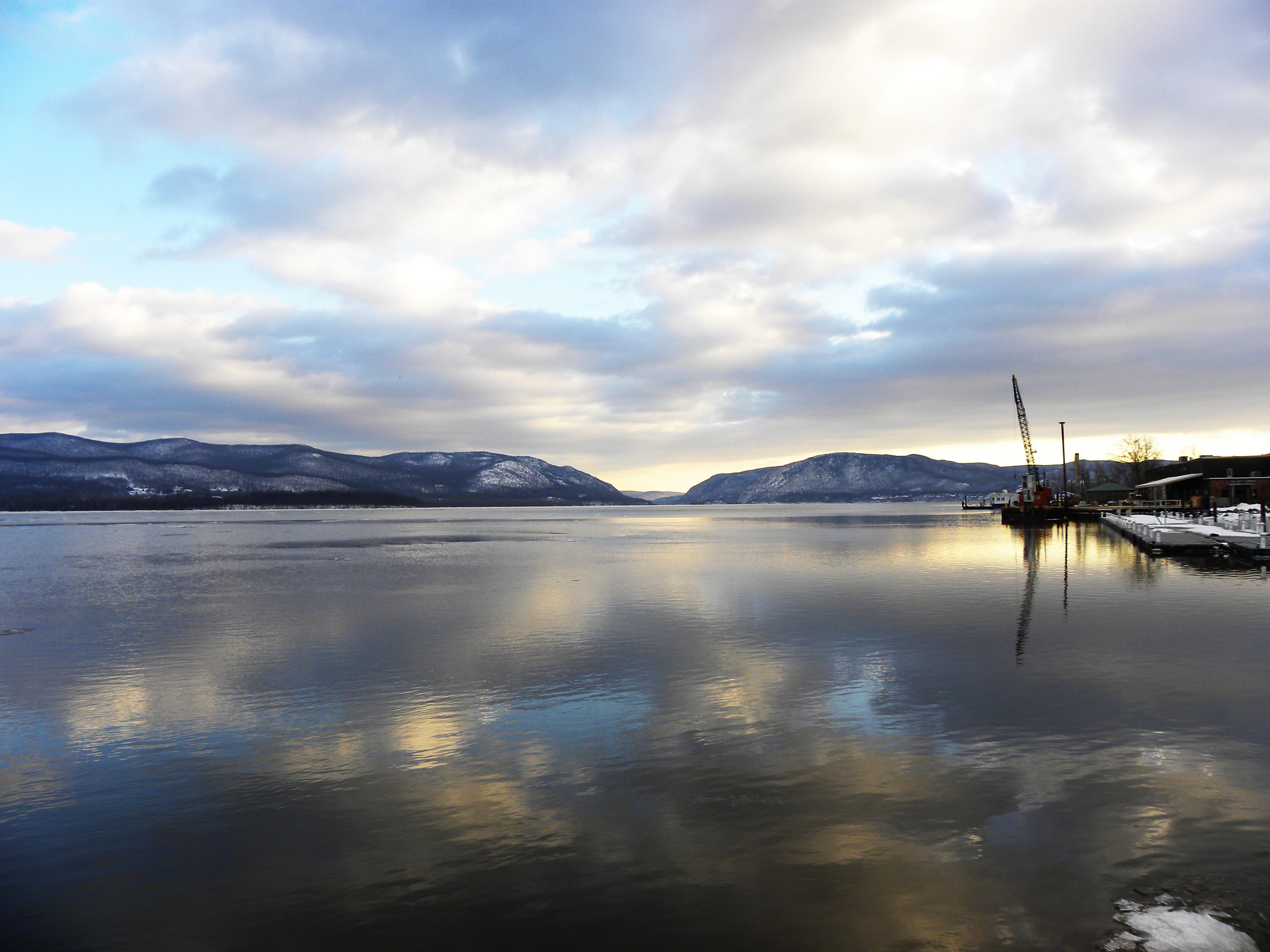 Peaceful Blue Hudson