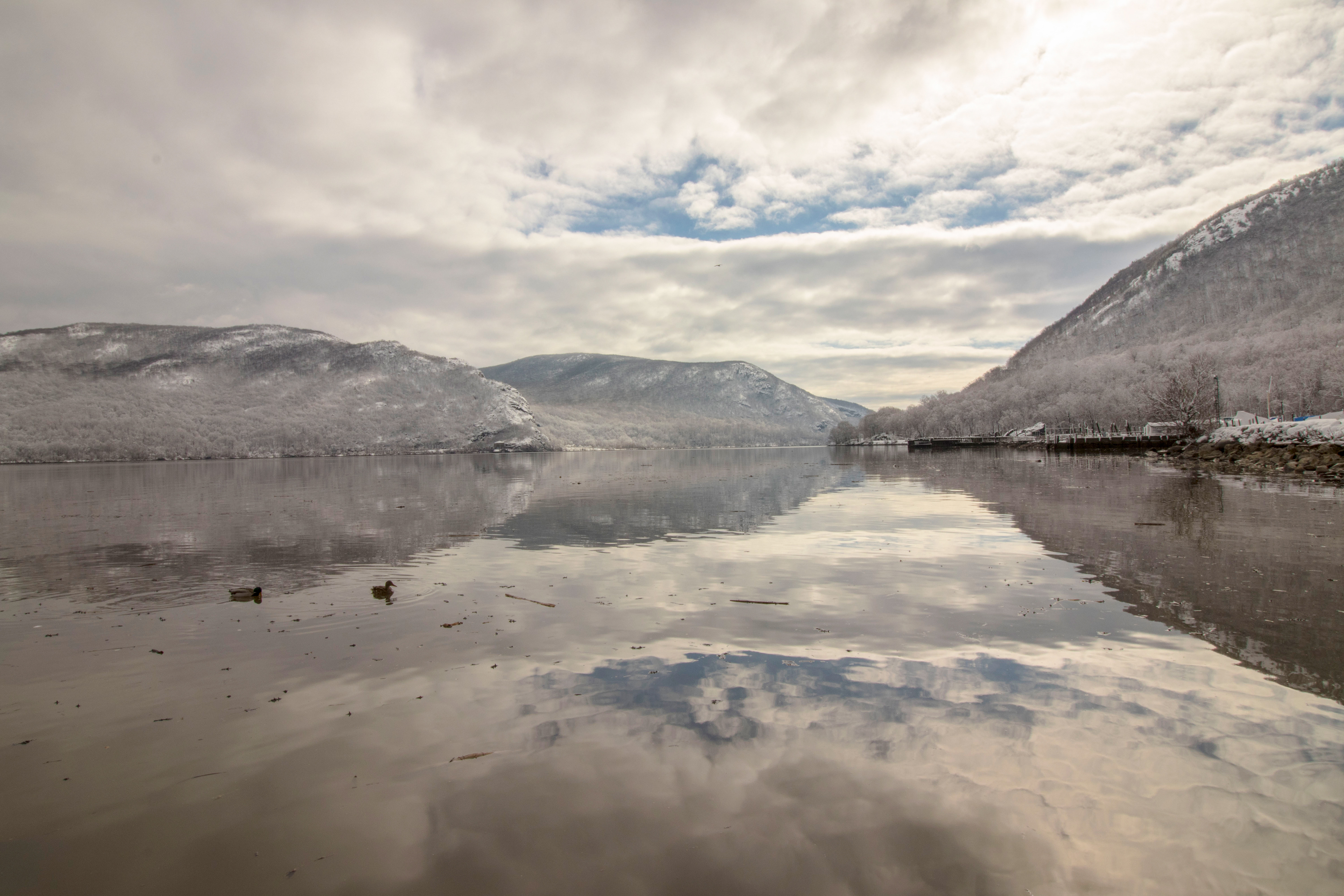 Winter View of the River