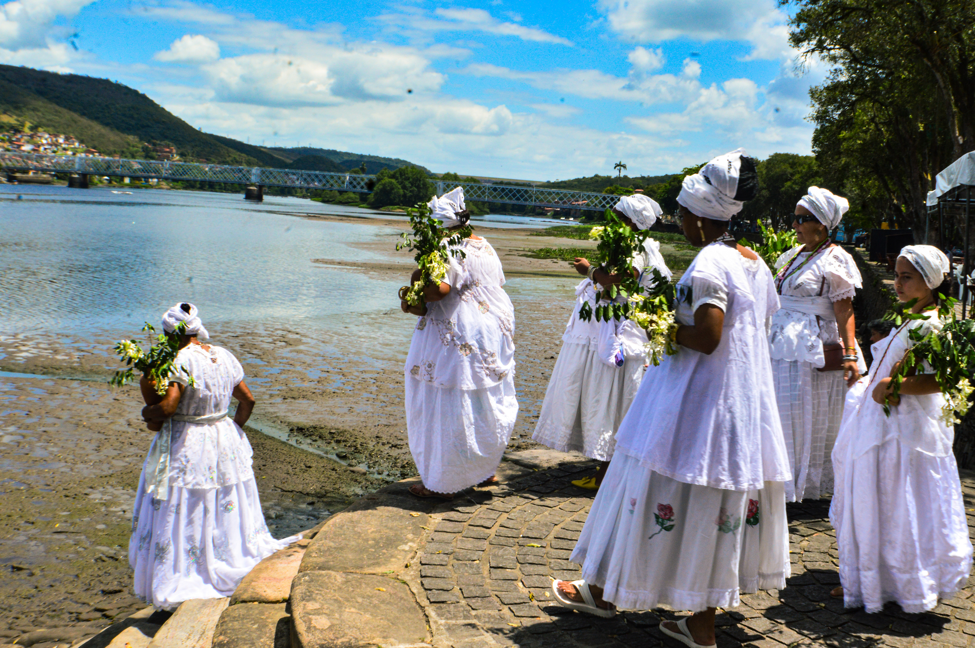 Lavagem das Baianas, Festa de Nossa Senhora D'Ajuda — imagem 12