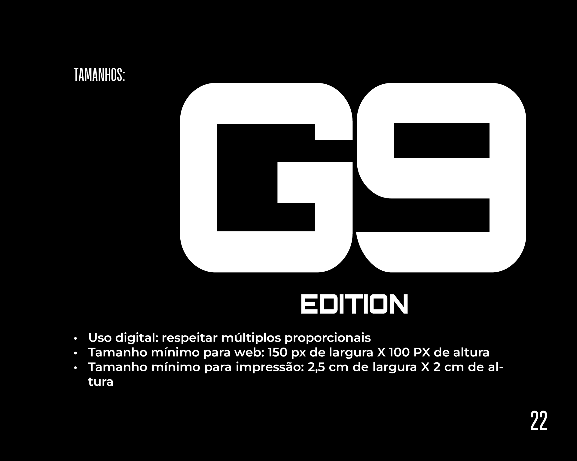Manual da Marca - G9 Edition — imagem 22