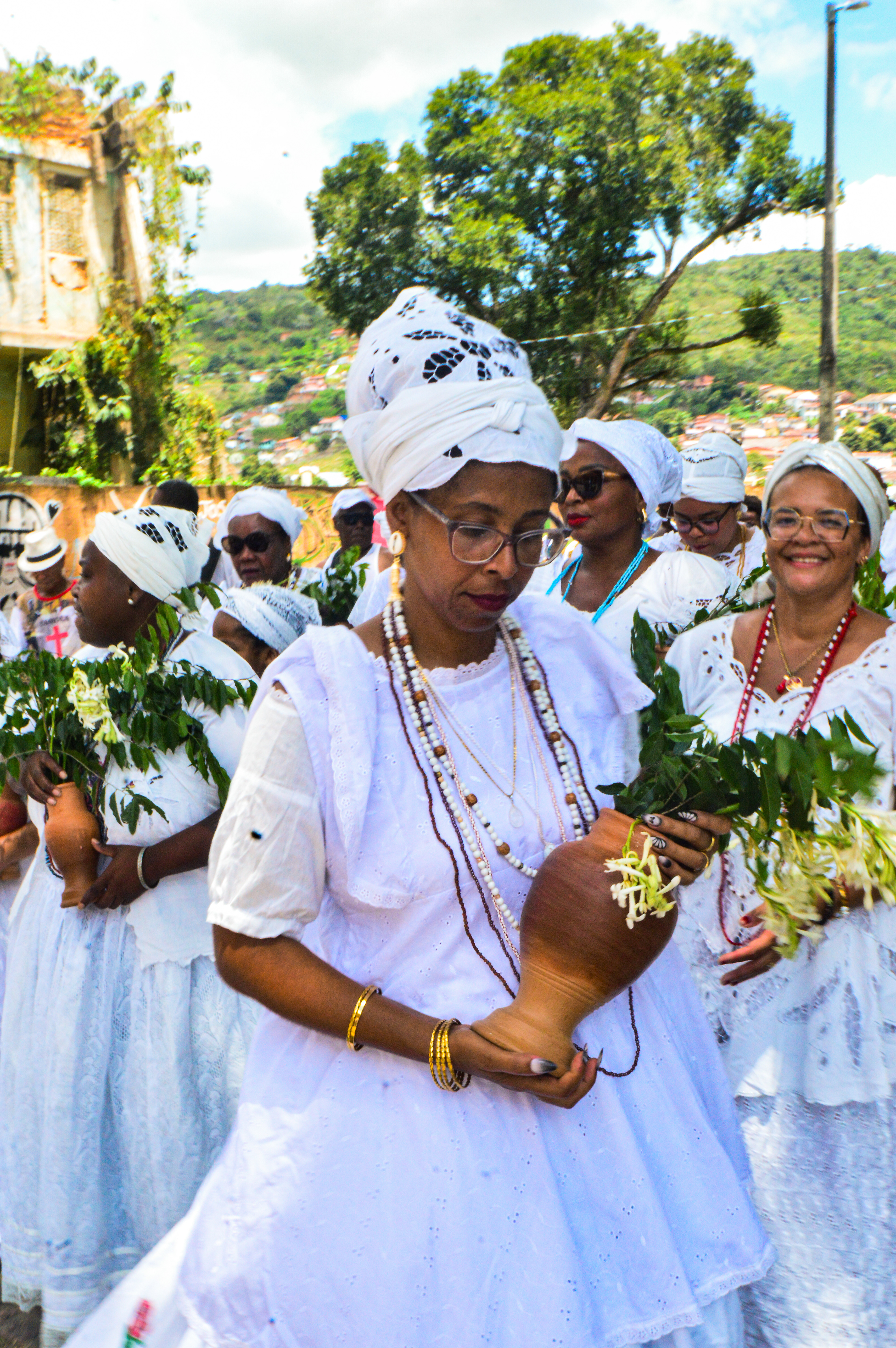 Lavagem das Baianas, Festa de Nossa Senhora D'Ajuda — imagem 44