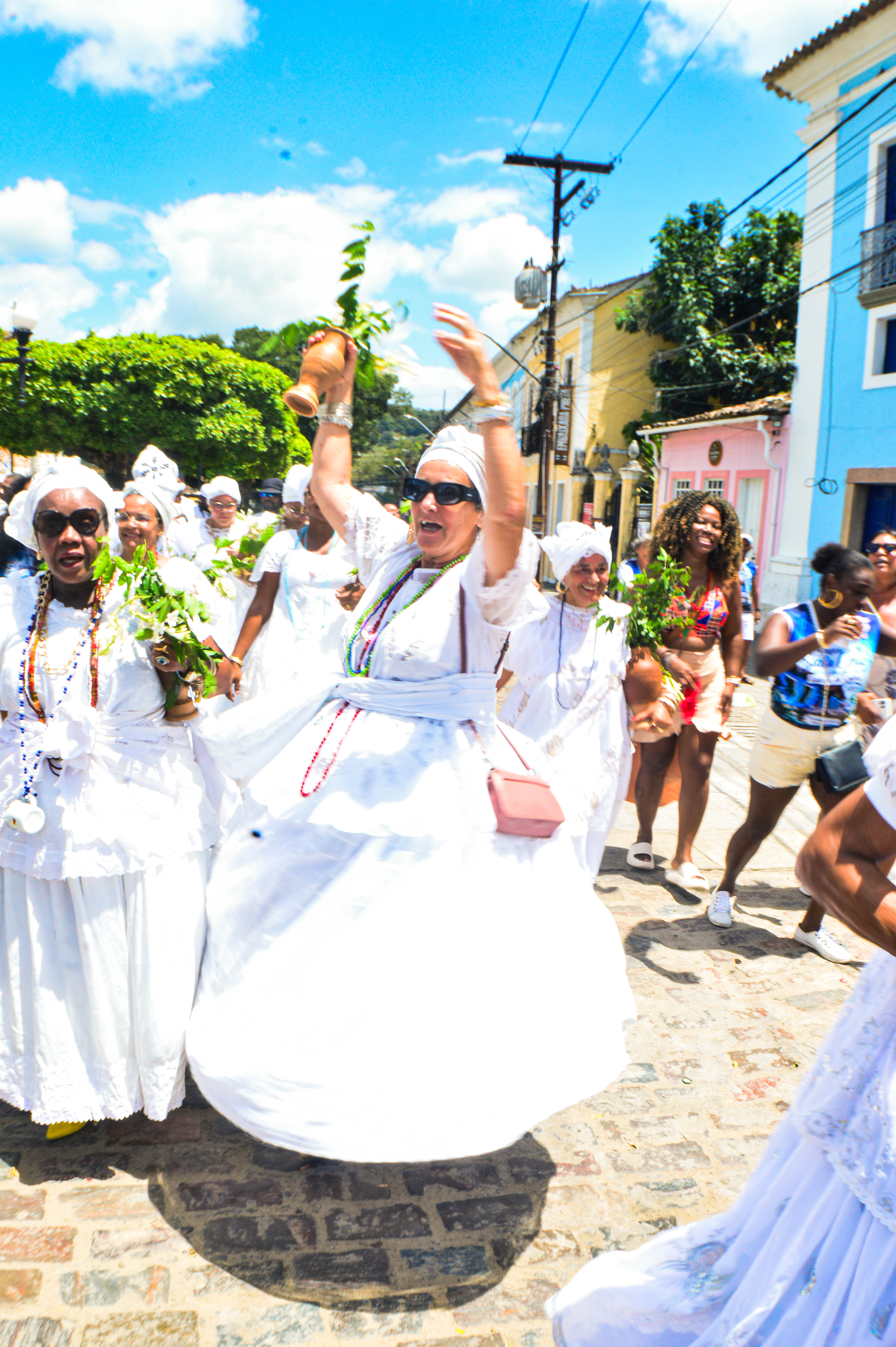Lavagem das Baianas, Festa de Nossa Senhora D'Ajuda — imagem 54