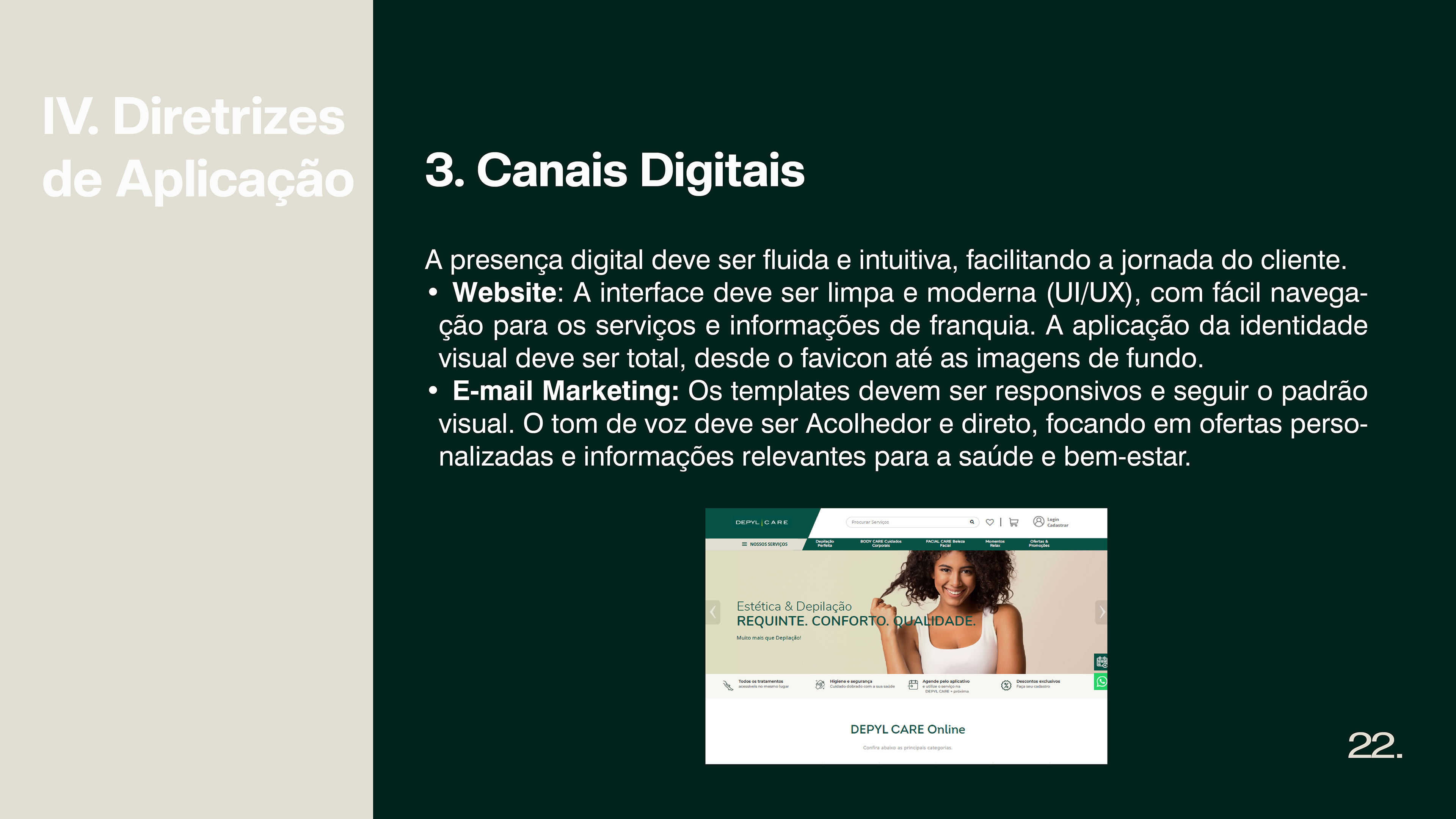 BRANDBOOK DEPYL CARE — imagem 22