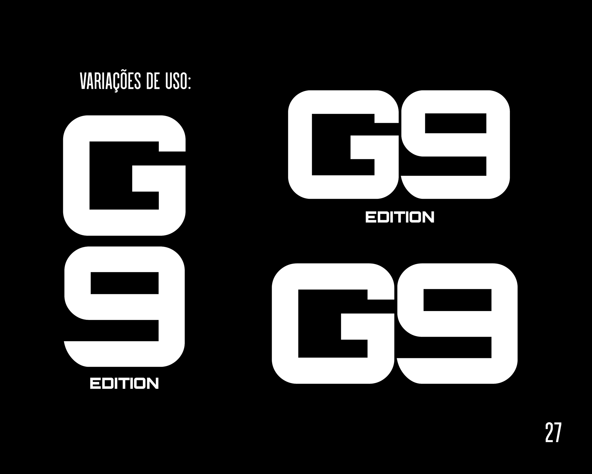 Manual da Marca - G9 Edition — imagem 28