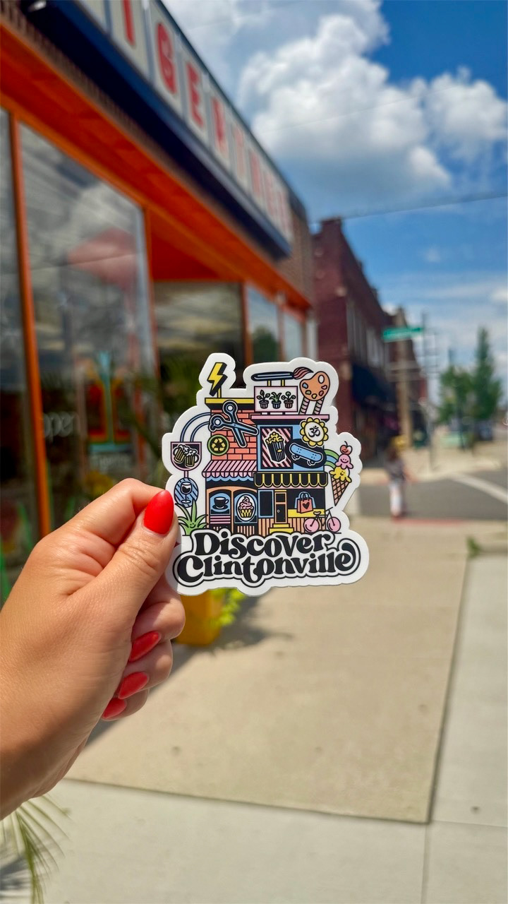Discover Clintonville sticker