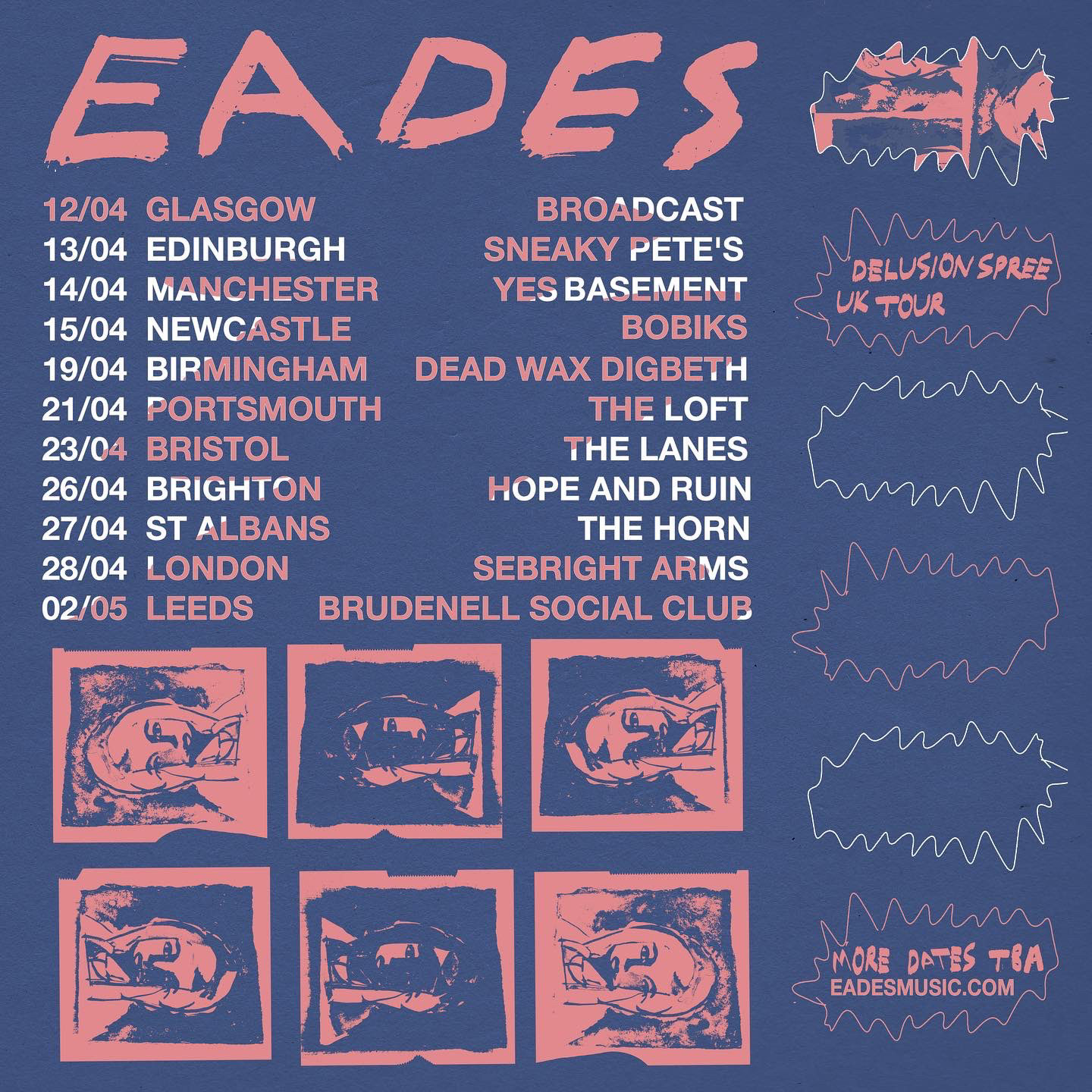 Play It Loud UK - New Music + Tour Dates: EADES