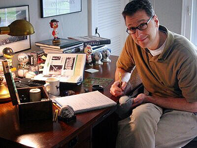 Me working in 2004.