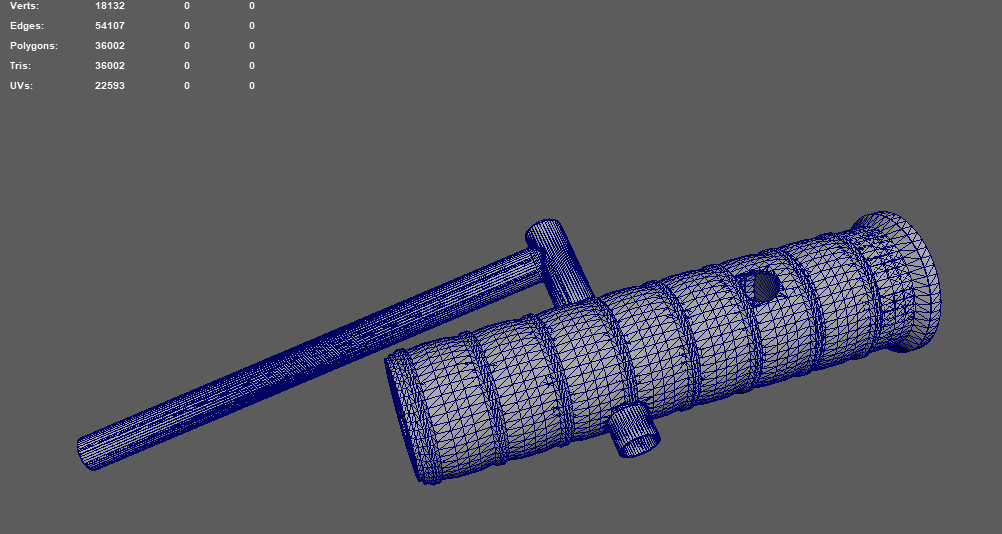 Thankfully I have refined my modeling abilities since this project...