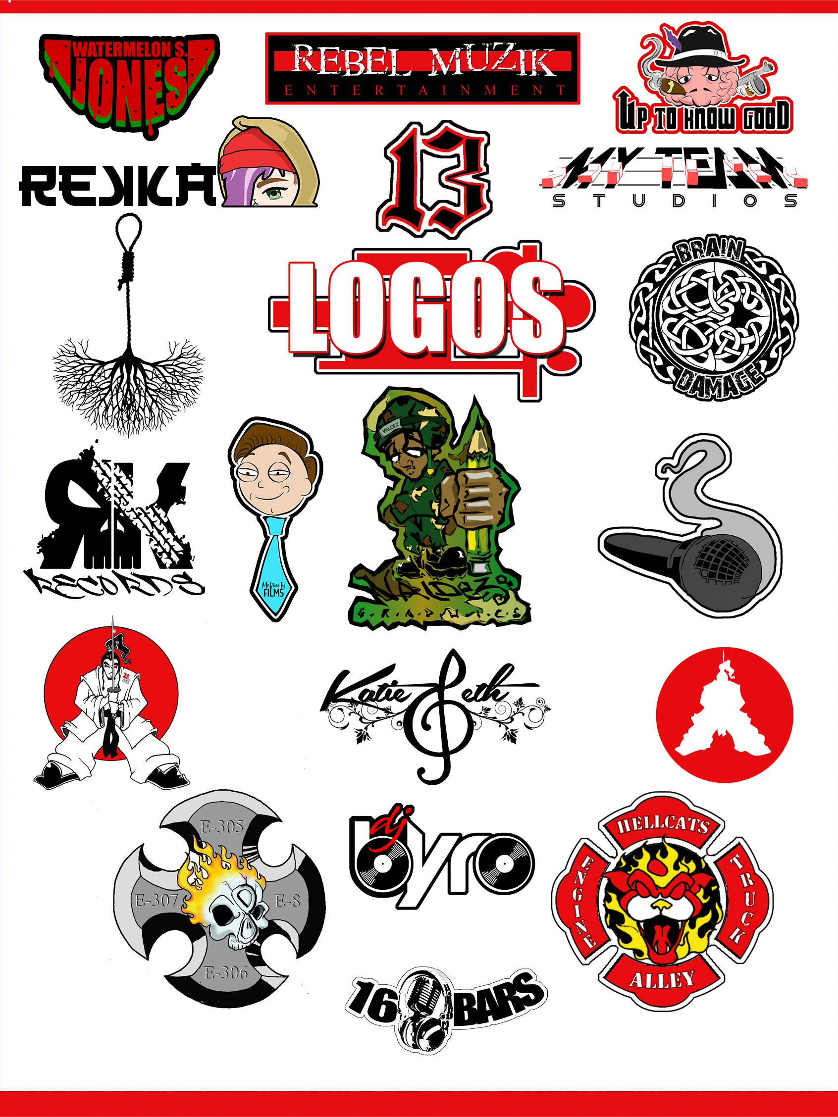 George Valdez - Logos