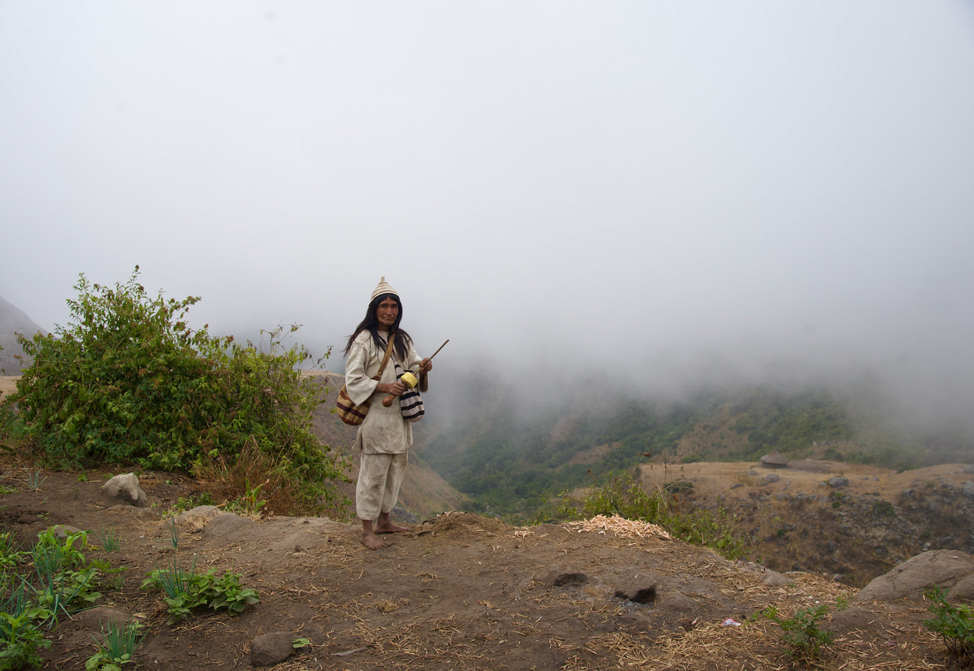 Mama  Jacinto. Nuaka, Sierra Nevada de Santa Marta, Colombia