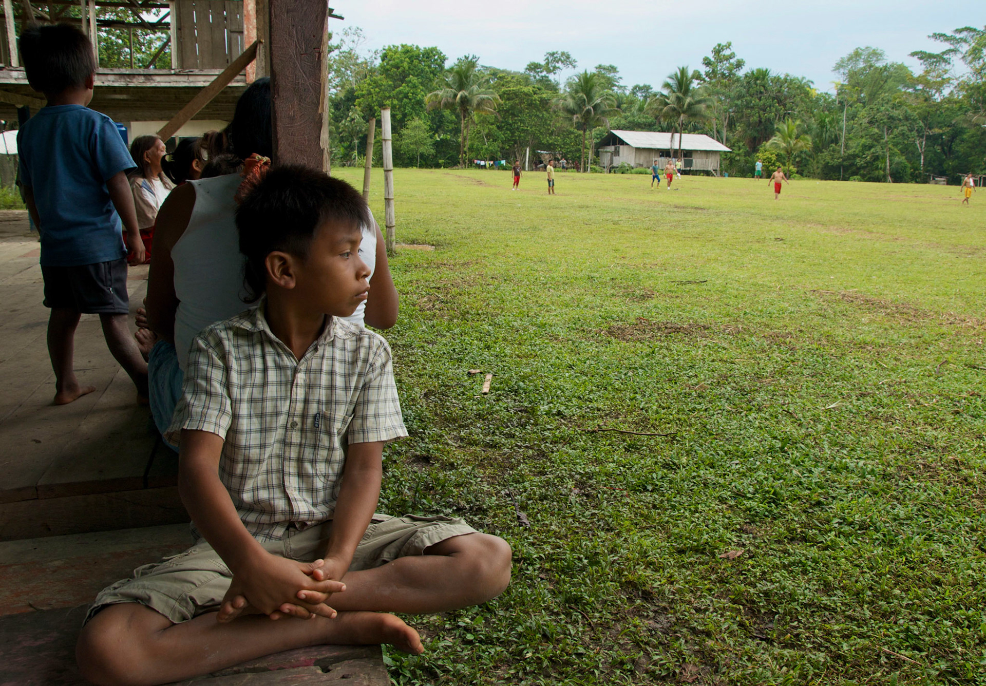 Centro Poblado Sekoya. Remolinos, Sucumbios, Ecuador