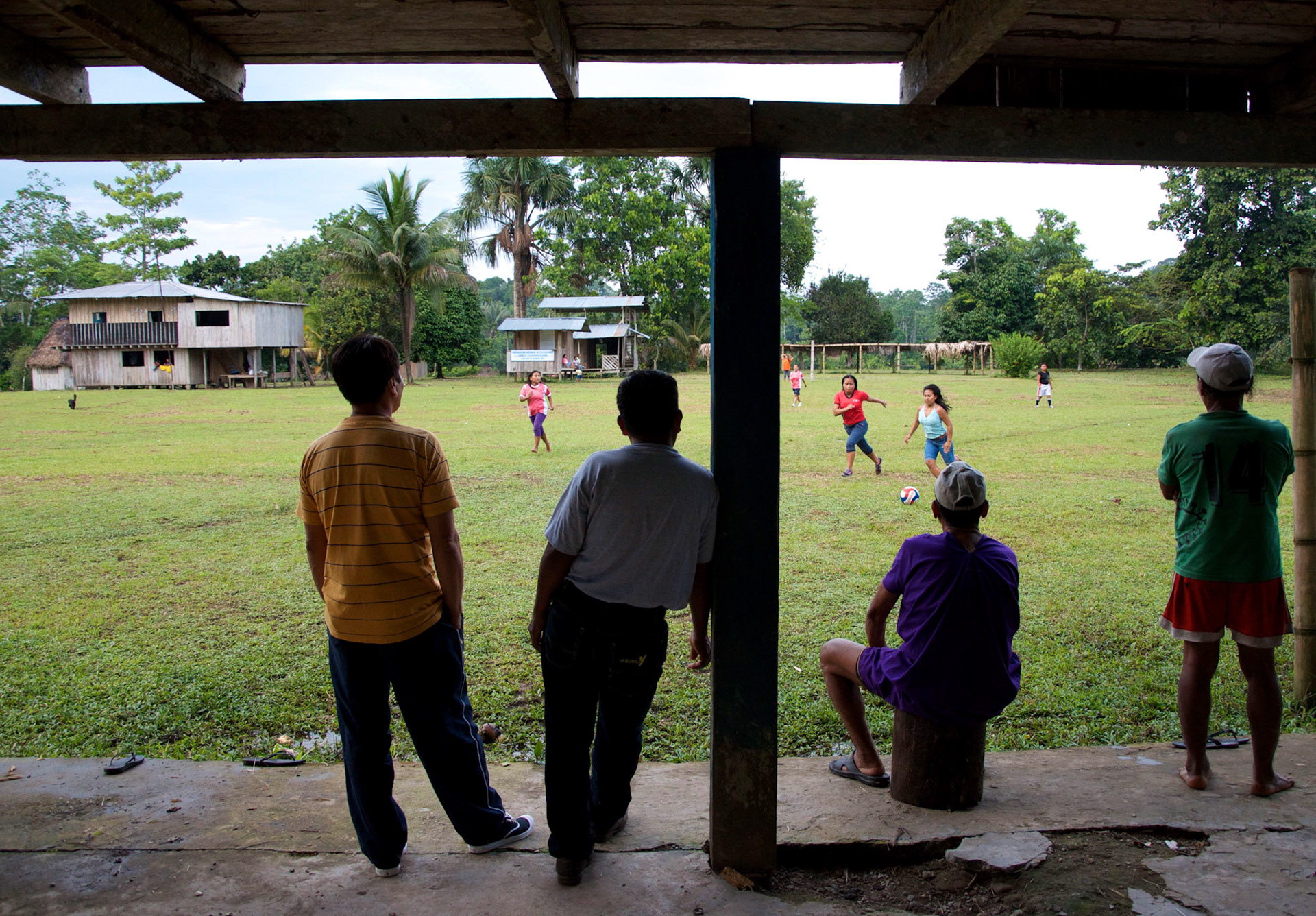 Centro Poblado Sekoya. Remolinos, Sucumbios, Ecuador