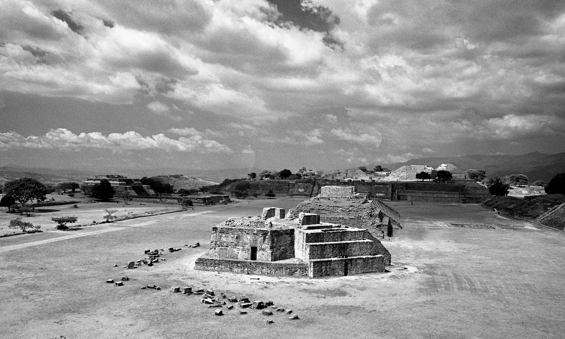 Monte Alban. Oaxaca, Mexico