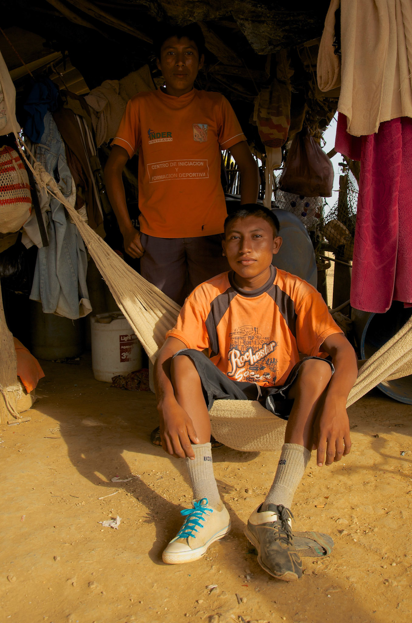 Carlos & Luis. Bahia Hondita, Colombia