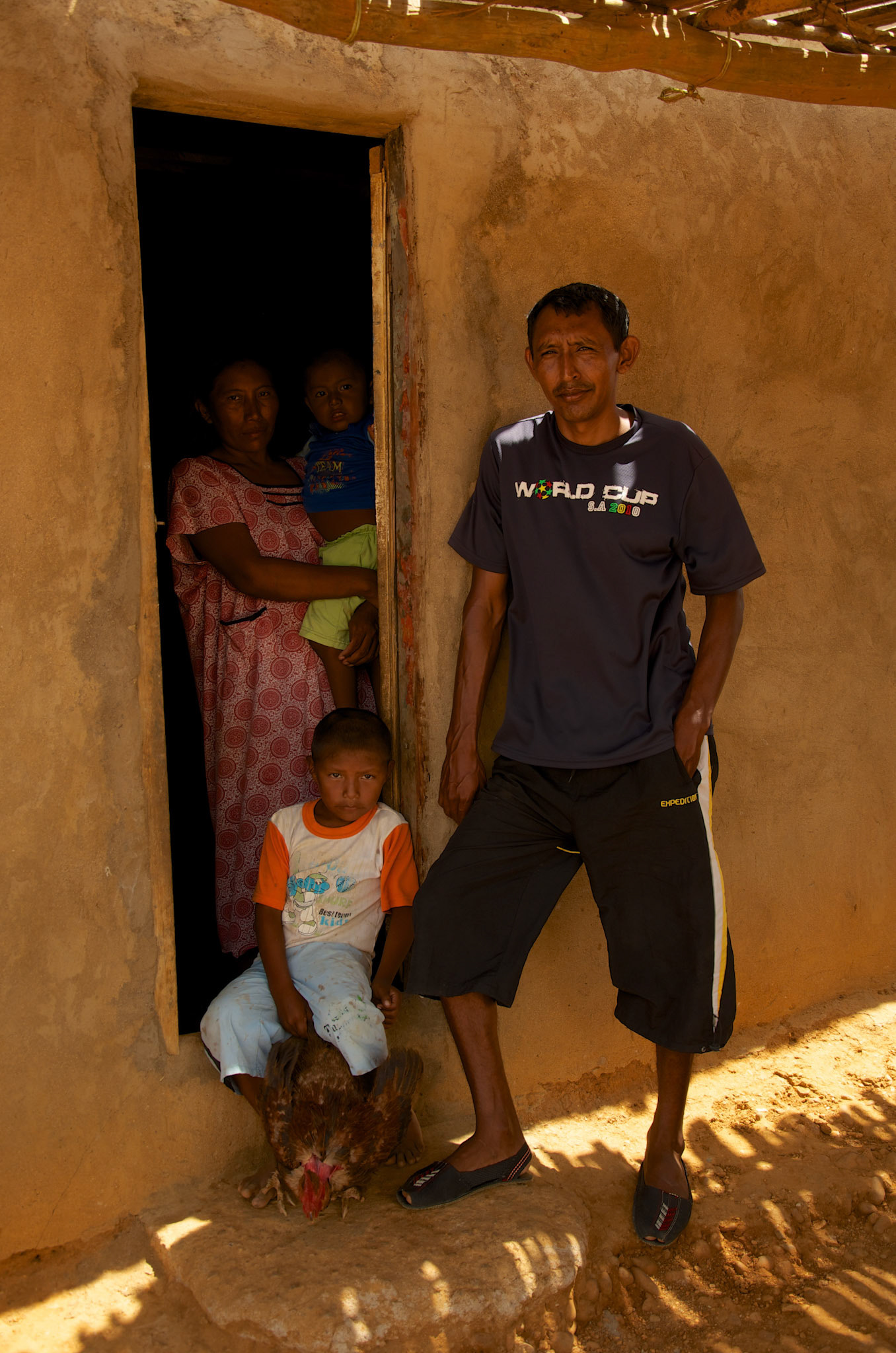Luz Maria, Leoncia, Wilford & Matias. Punta Gallinas, Colombia