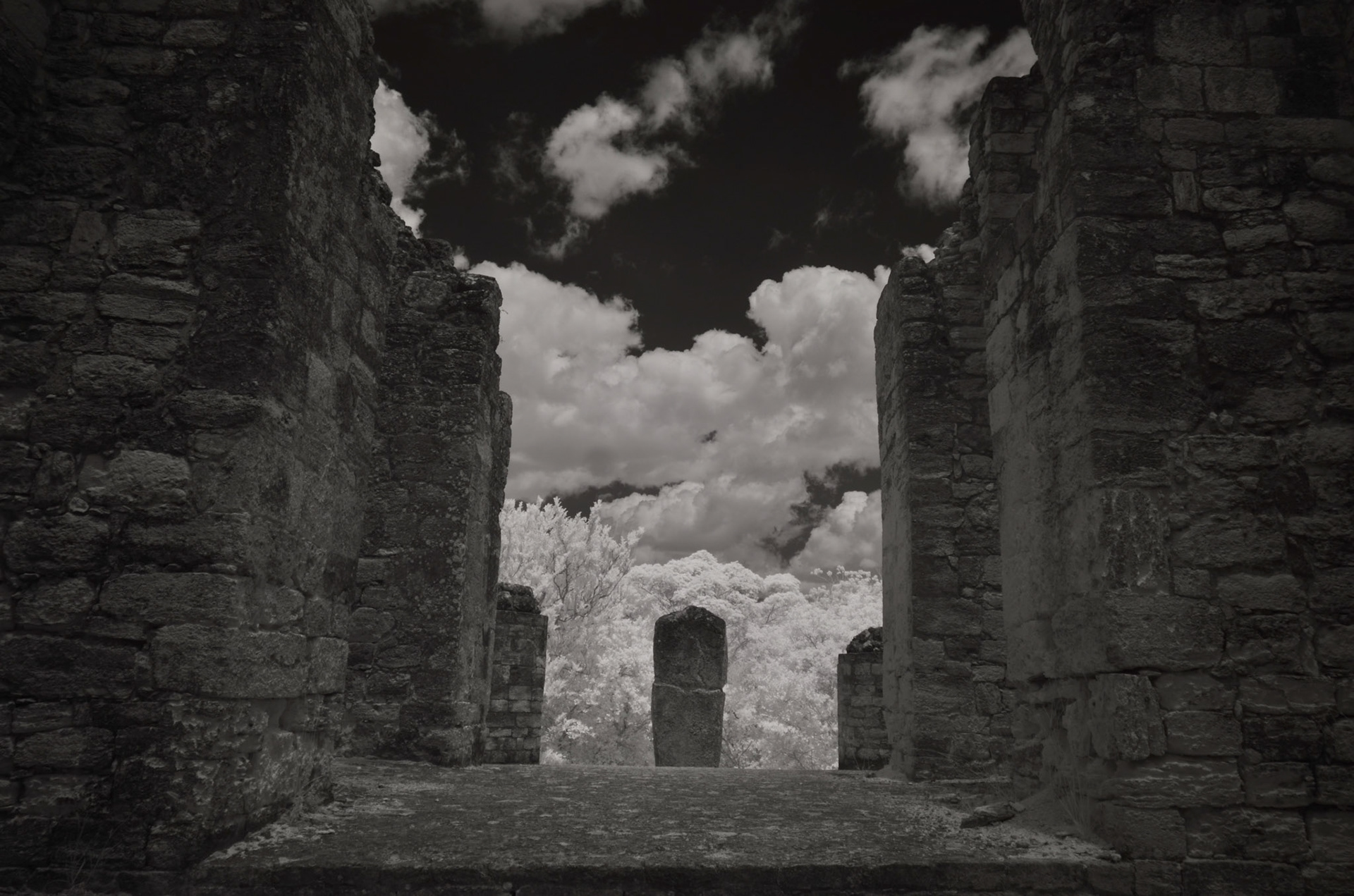 Becan. Campeche, Mexico