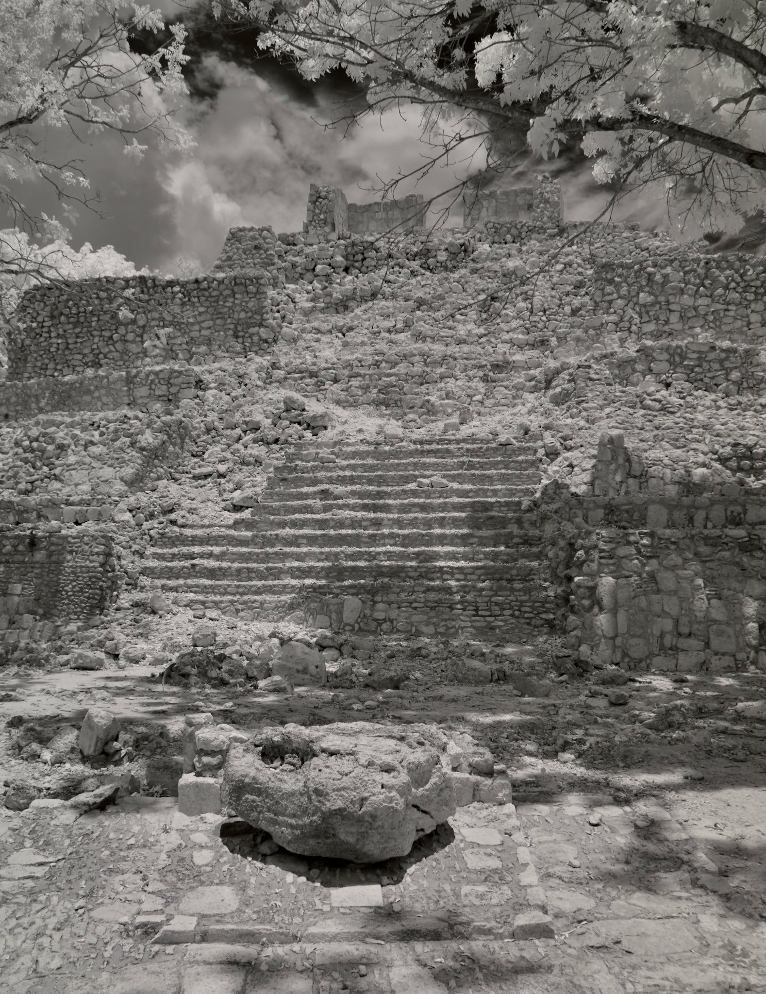 Edzna. Campeche, Mexico