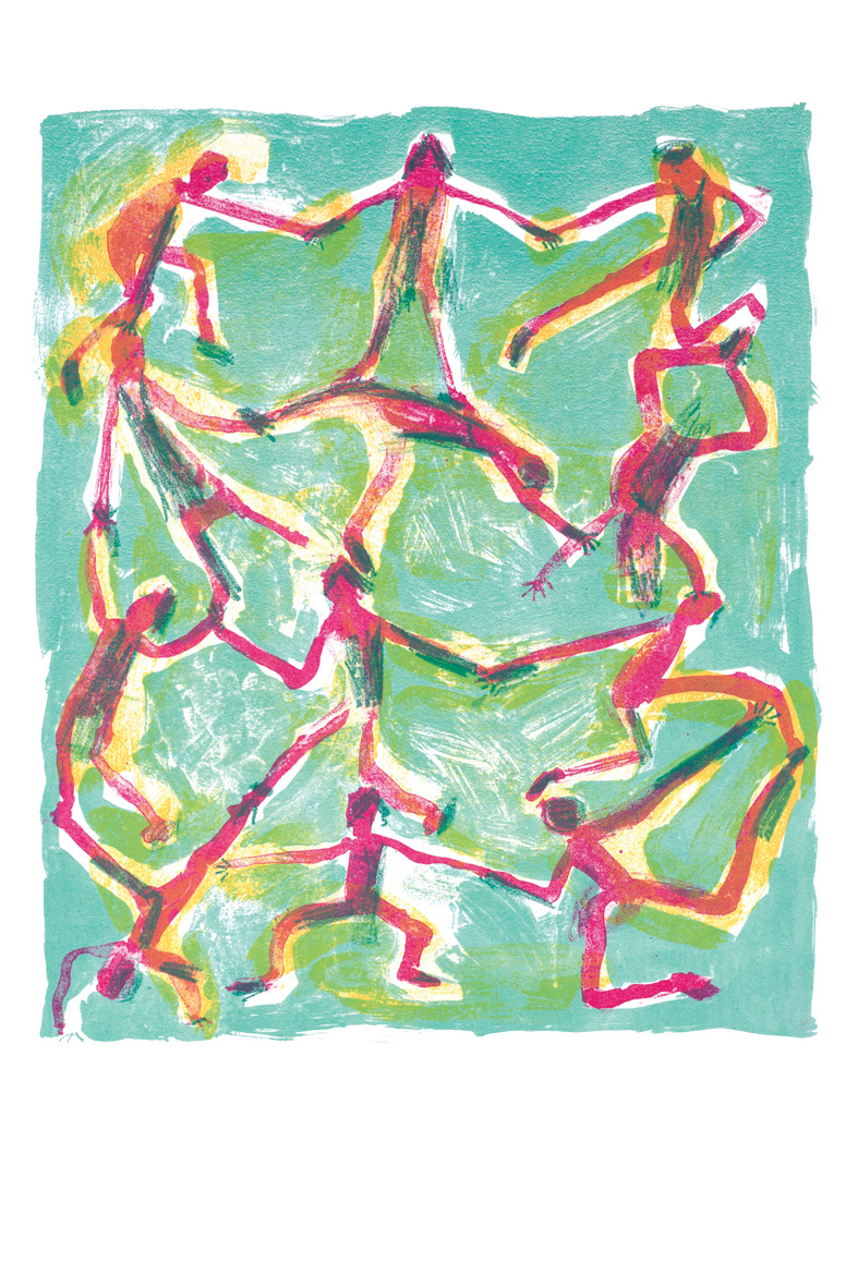 12 printmakers, lithography, 2019