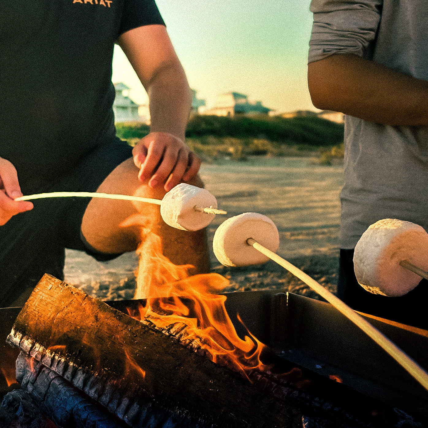 Marshmellows at the Beach