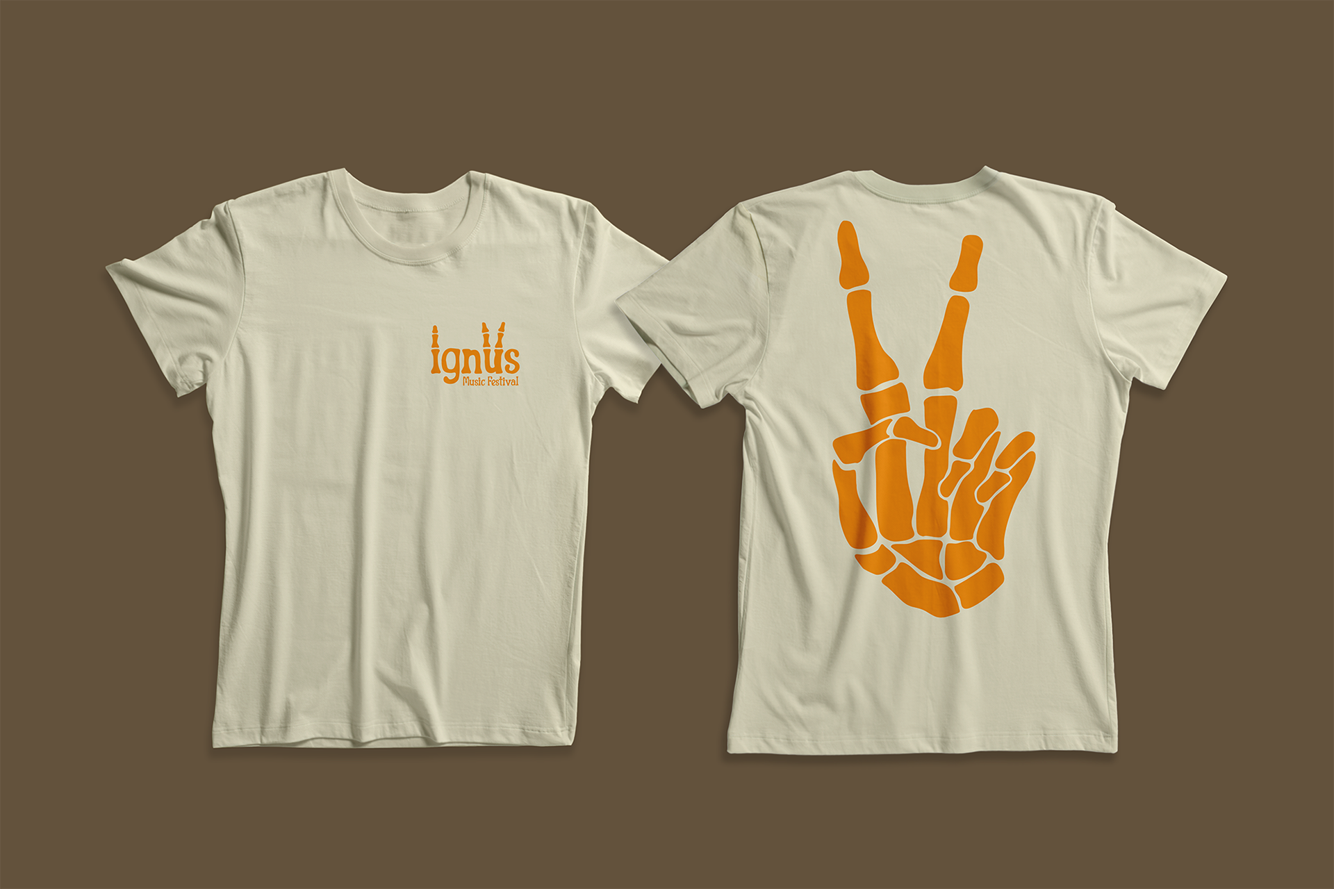 Ignus Music Festival skeleton t-shirt
