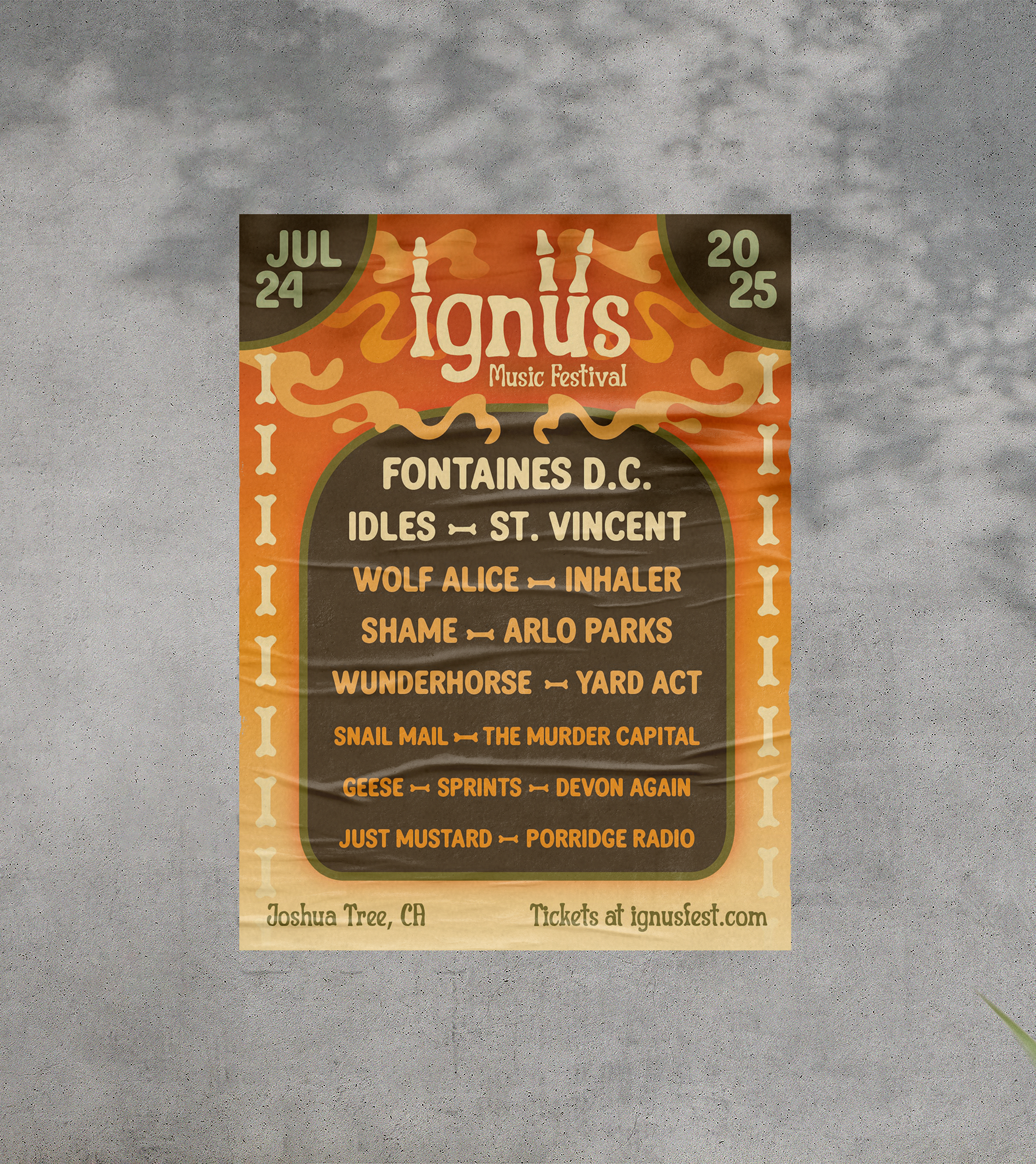 Ignus Music Festival 2025 lineup poster