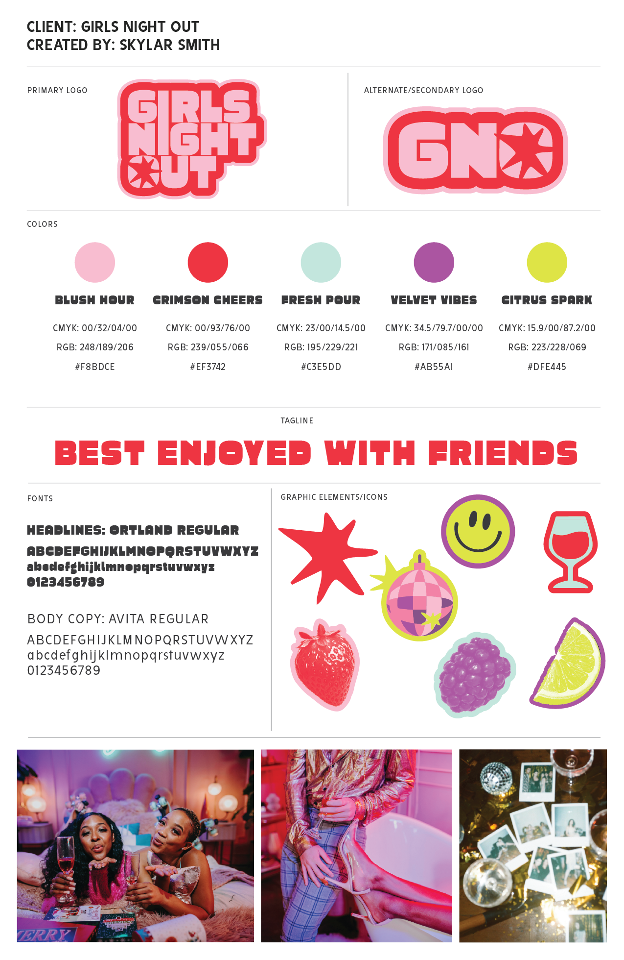 GNO one page styleguide