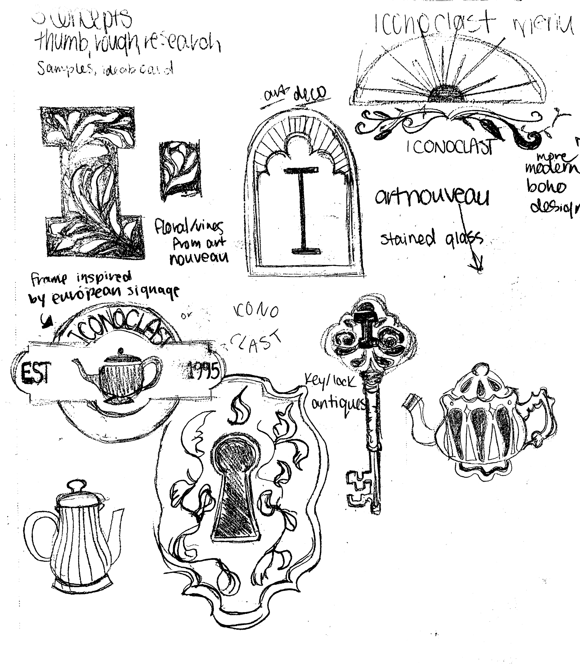 Iconoclast logo thumbnails