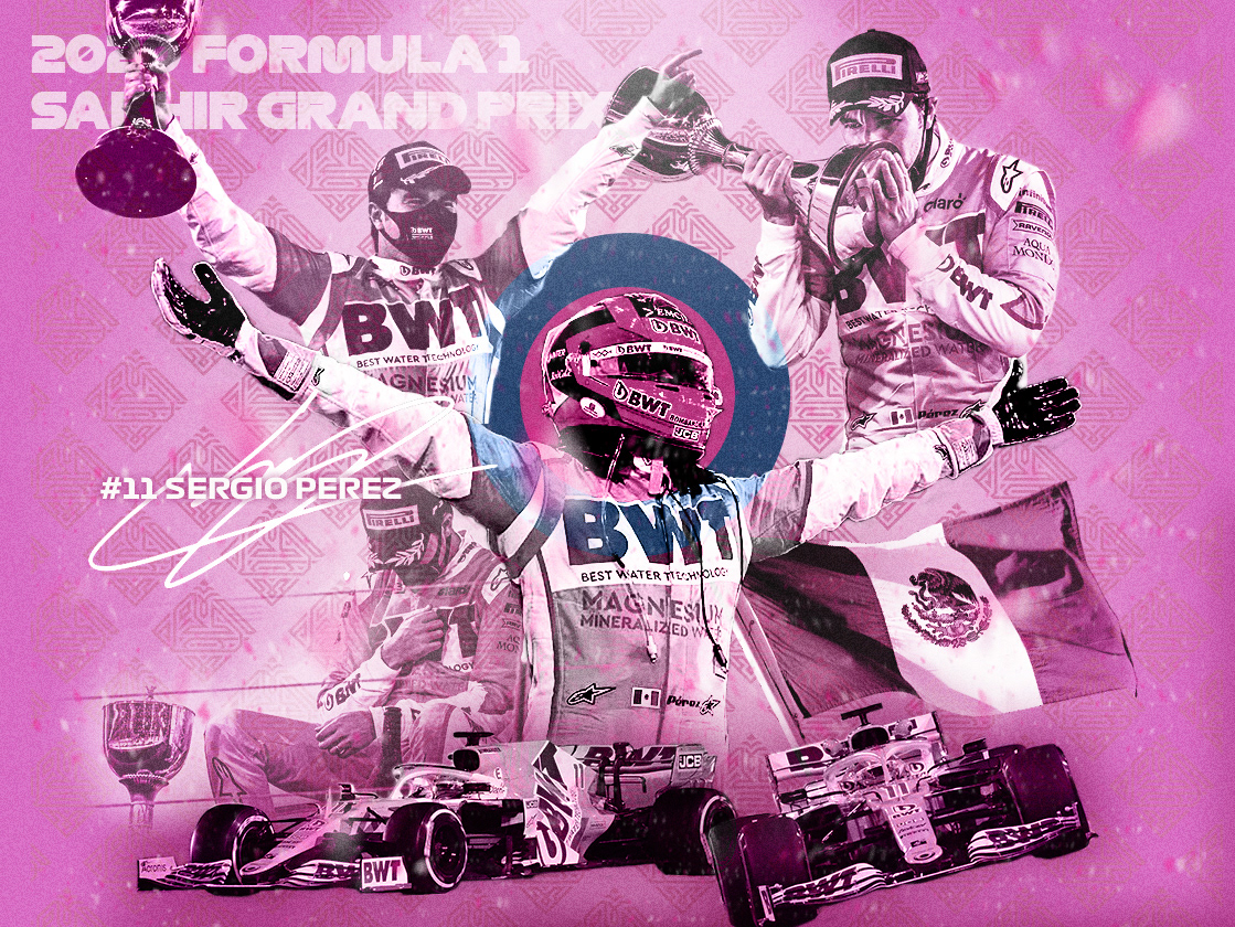 2020 SAKHIR GP PEREZ WIN 4x3