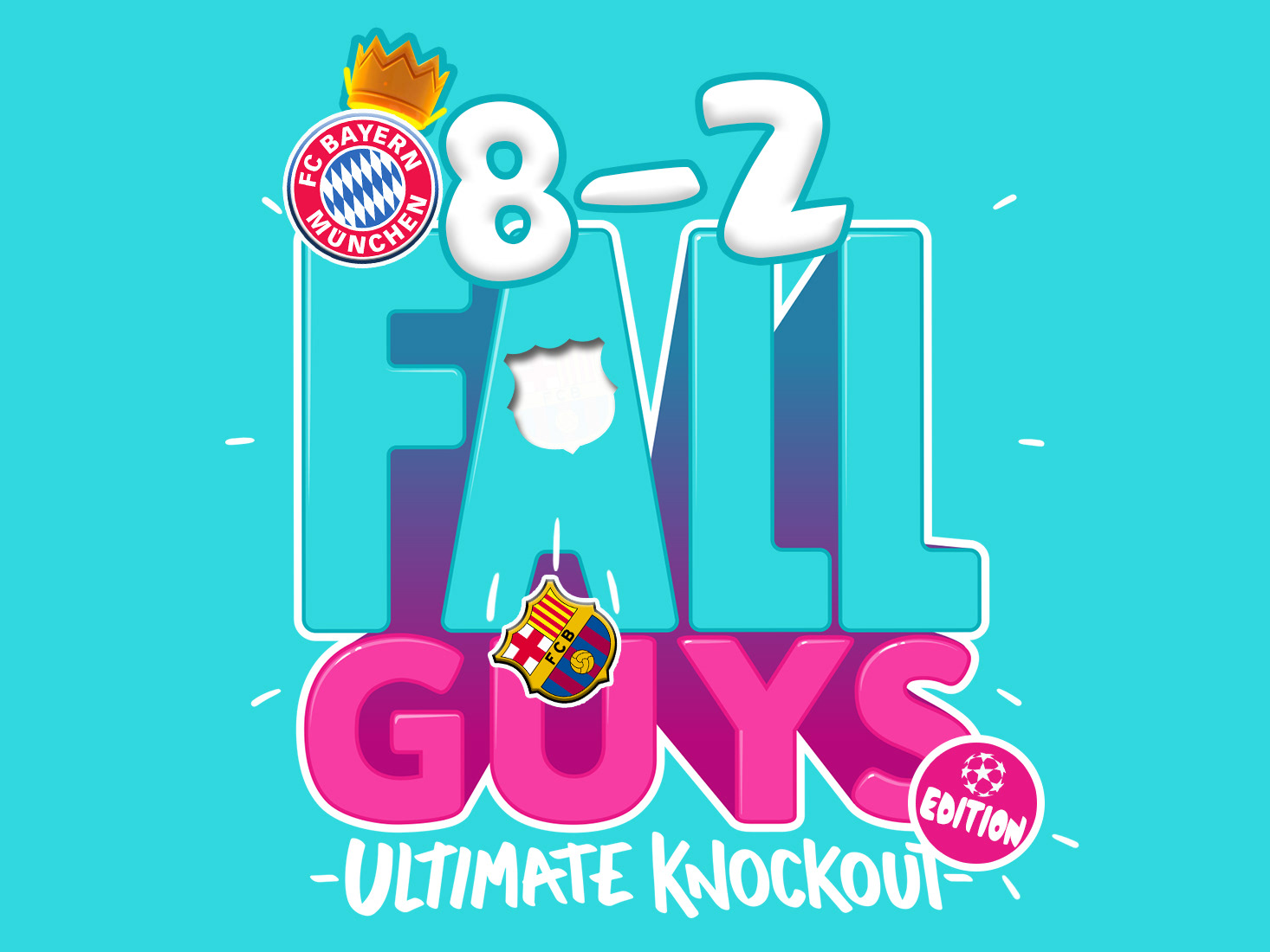 FC BAYERN MUNCHEN 8-2 FC BARCELONA