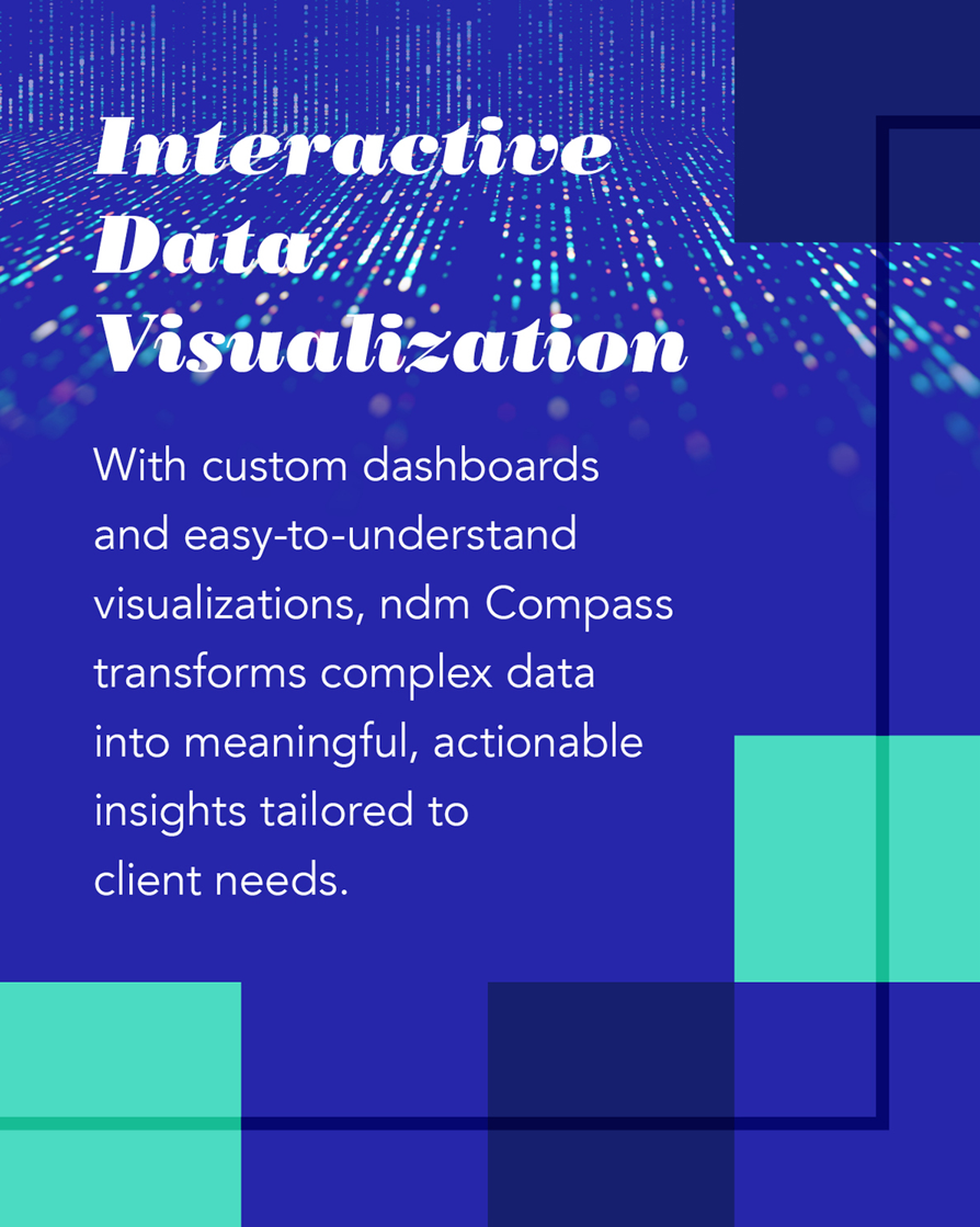 Connecting image carousel promoting ndm's services. Used for Facebook, Instagram and LinkedIn.