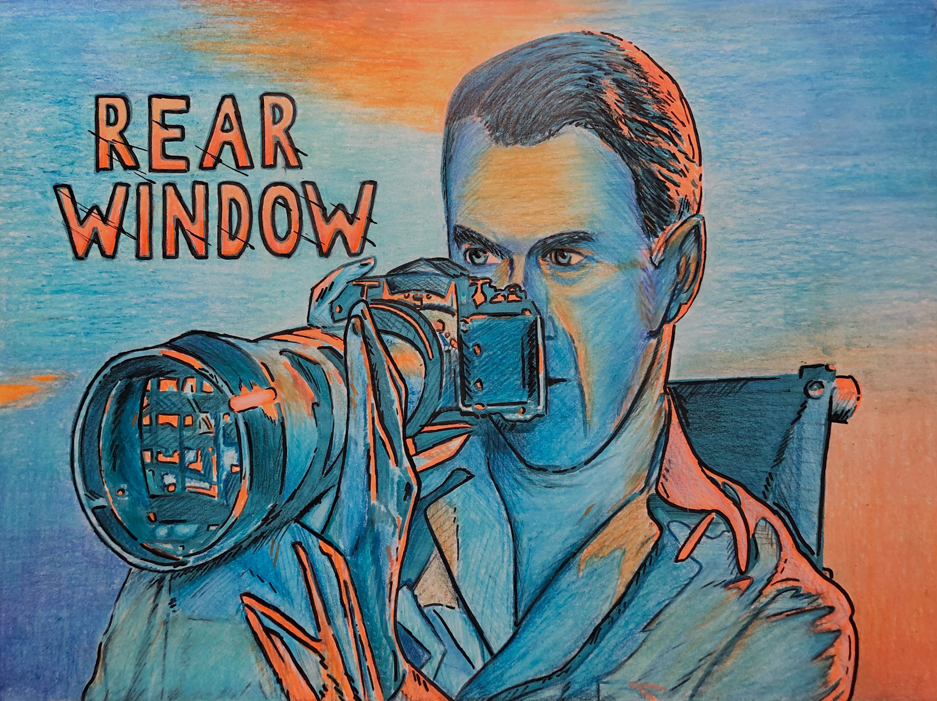 Rear Window - James Stewart