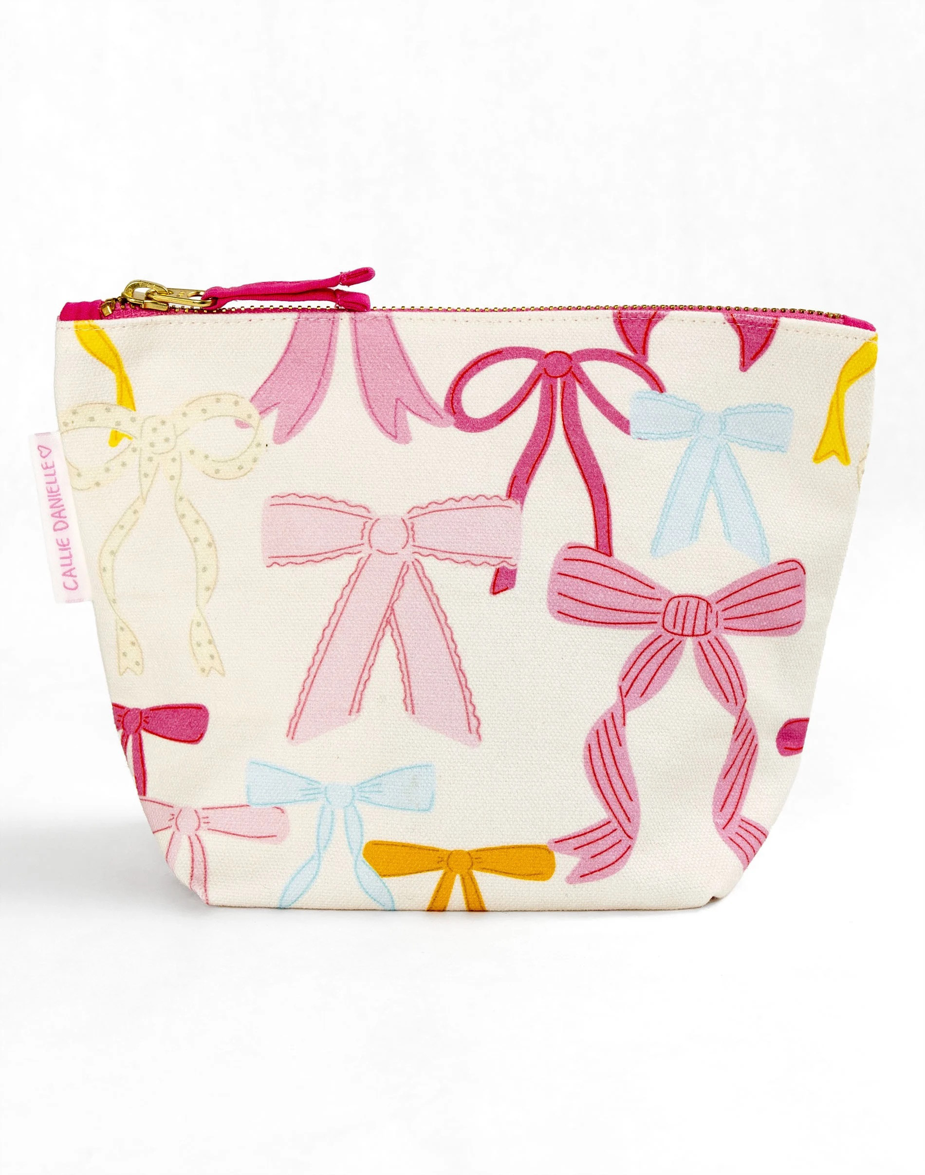 Callie Danielle - Coquette Bows Canvas Pouch