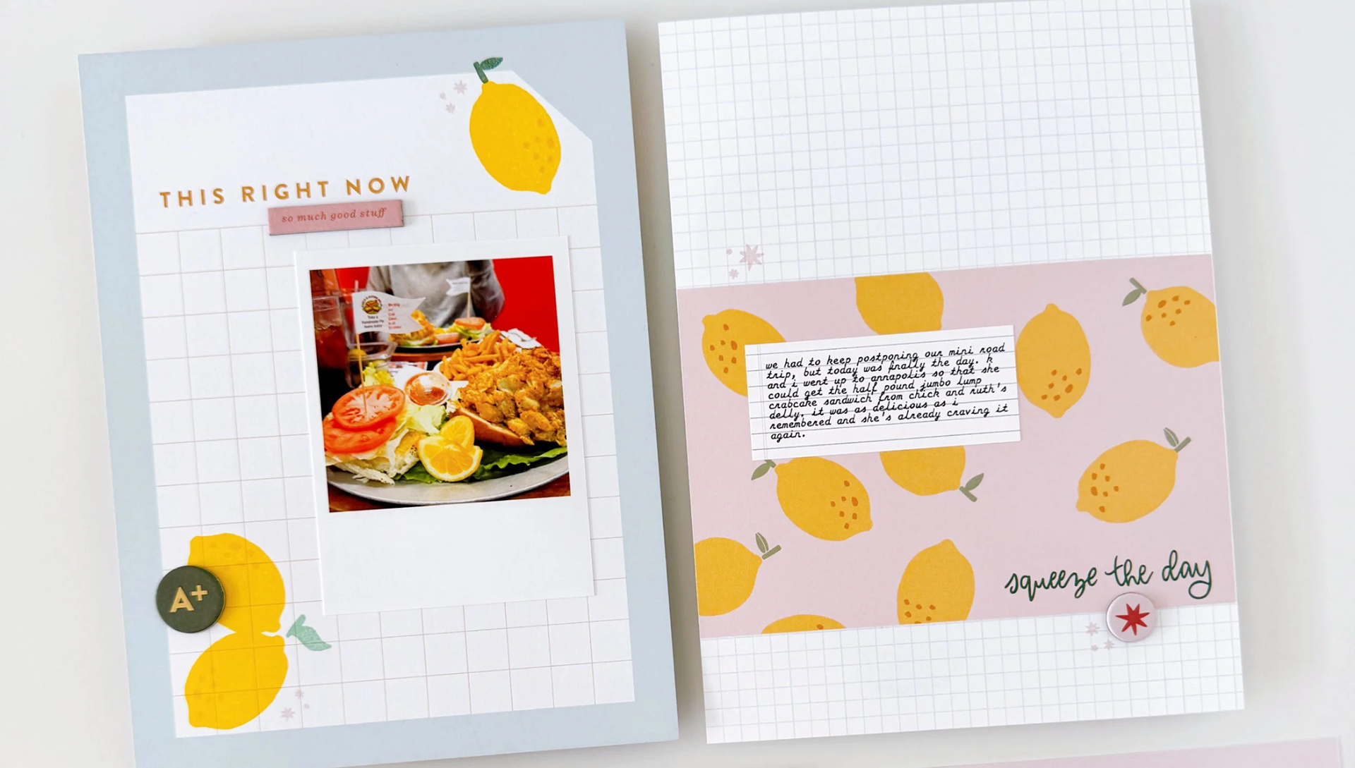 Studio Calico - 3x4 Zest Stamp Set in use