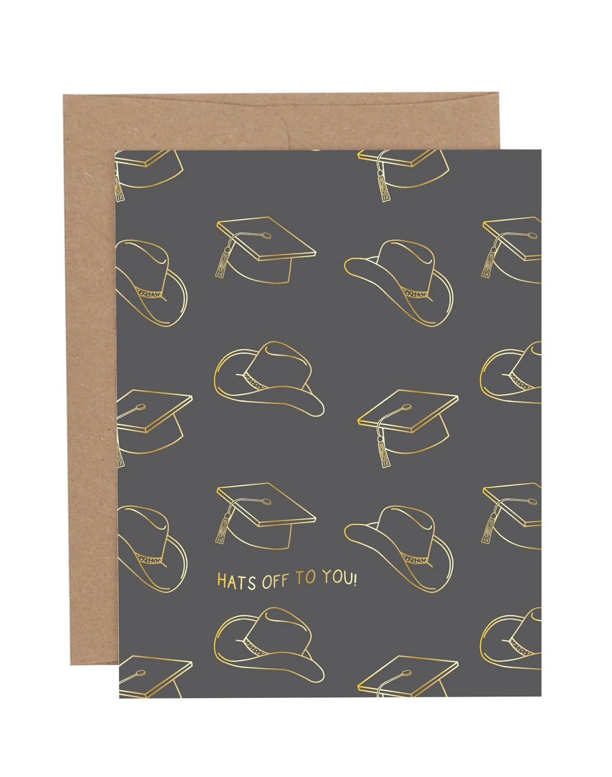 Pippi Post - Hats Off to You Greeting Card