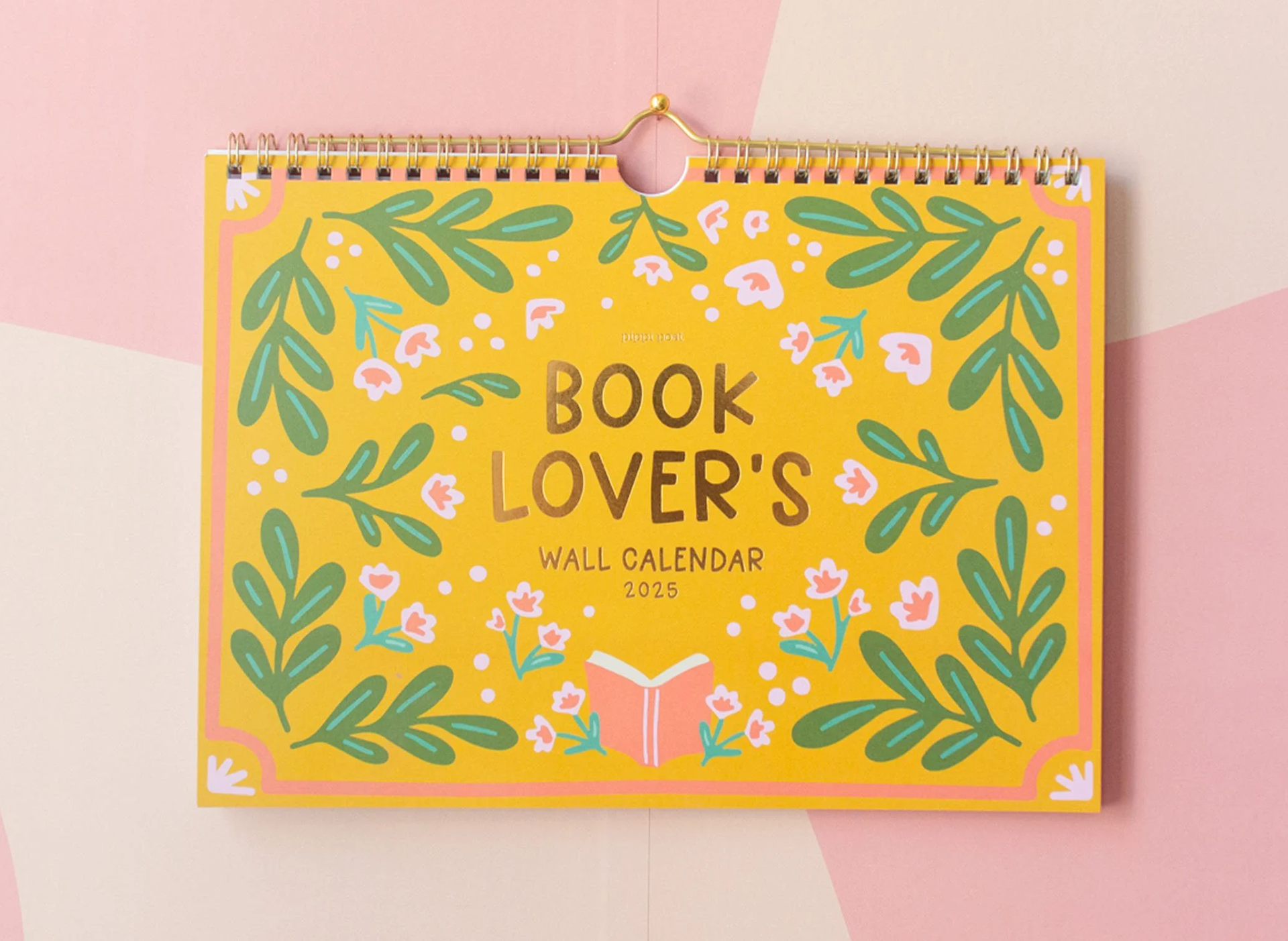 Pippi Post - Book Lover's Spiral Wall Calendar
