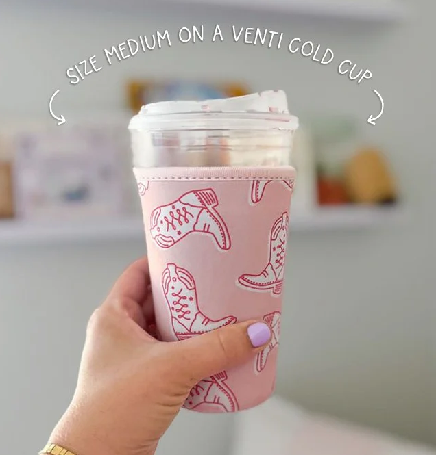 Callie Danielle - Western Cowgirl Boots Coffee Sleeve