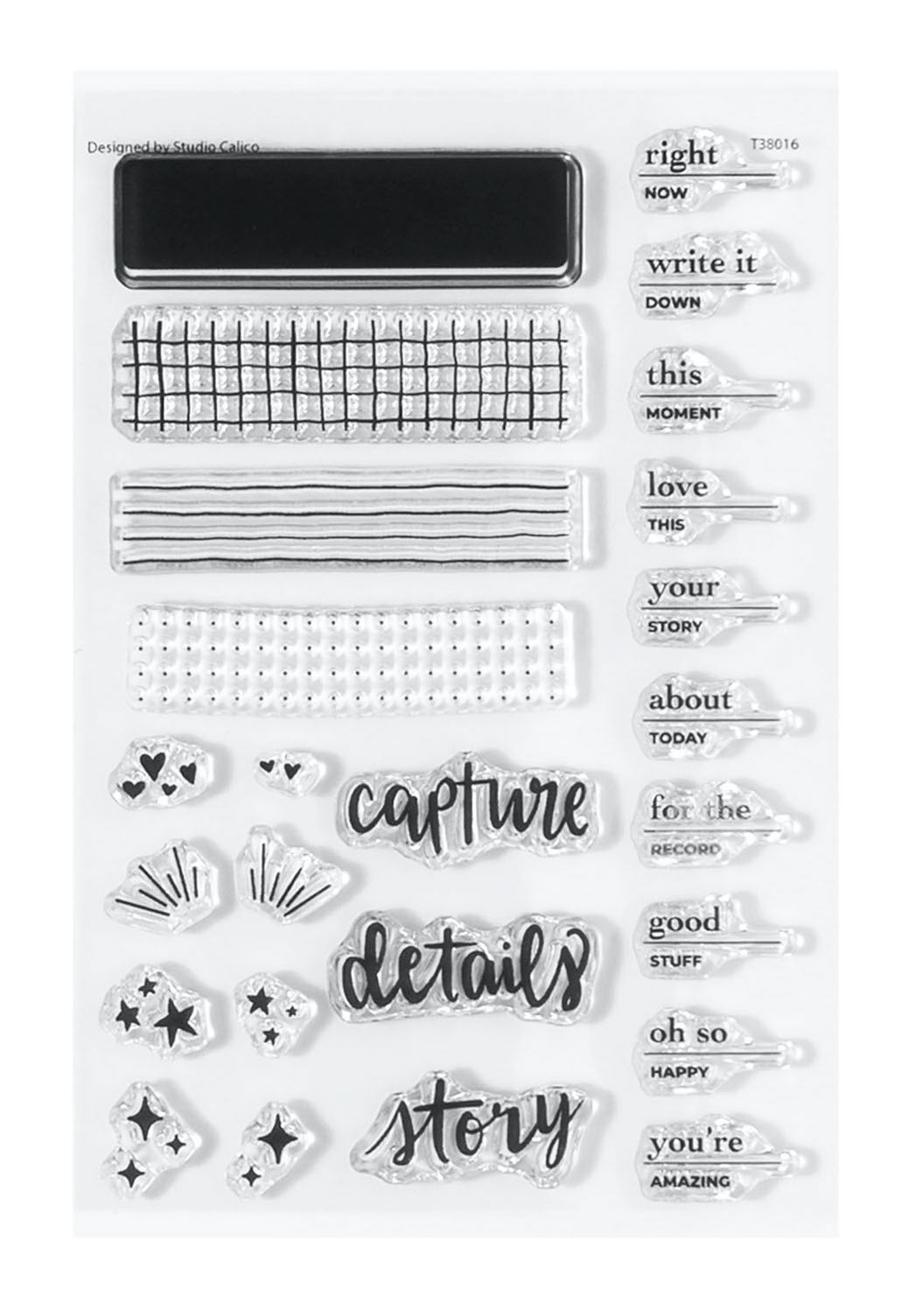 Studio Calico - 4x6 Capture Stamp Set