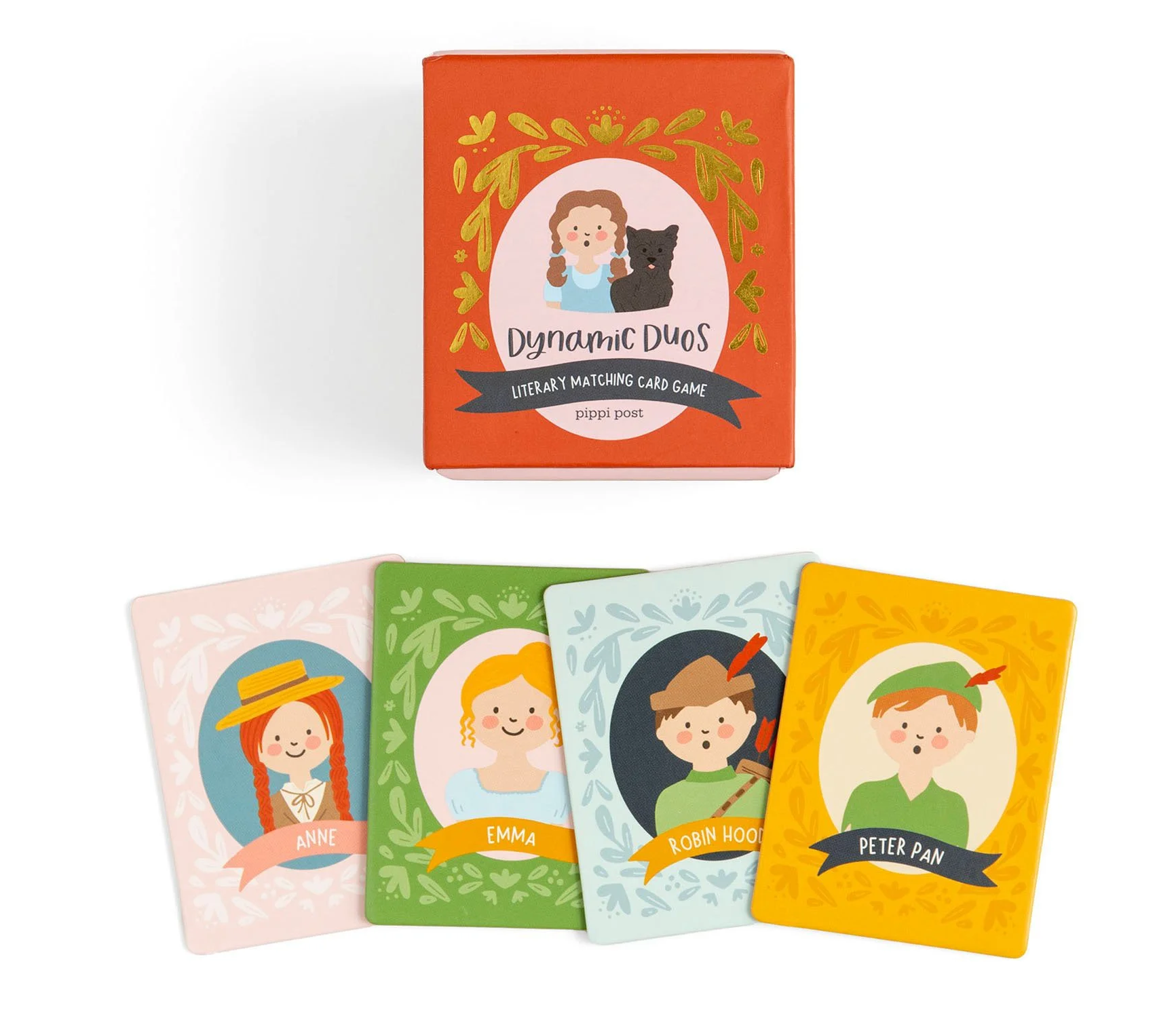 Pippi Post - Dynamic Duos Literary Matching Memory Card Game