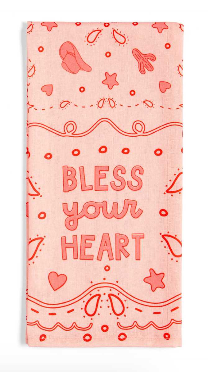 Callie Danielle - Bless Your Heart Western Tea Towel