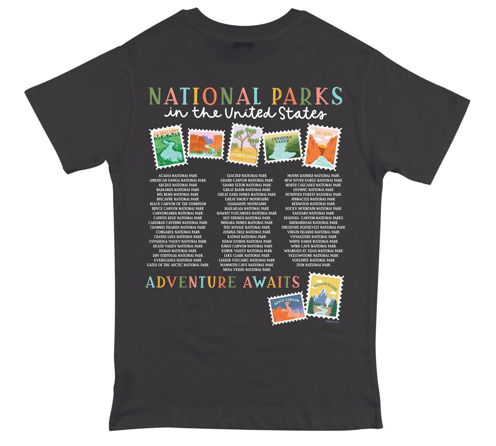 Pippi Post - I Love National Parks Tee