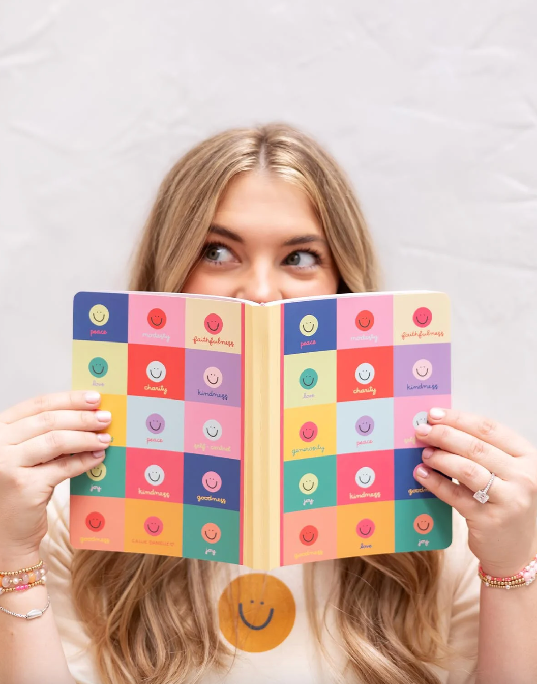 Callie Danielle - Smiley Faces Soft Flex Perfect Bound Journal